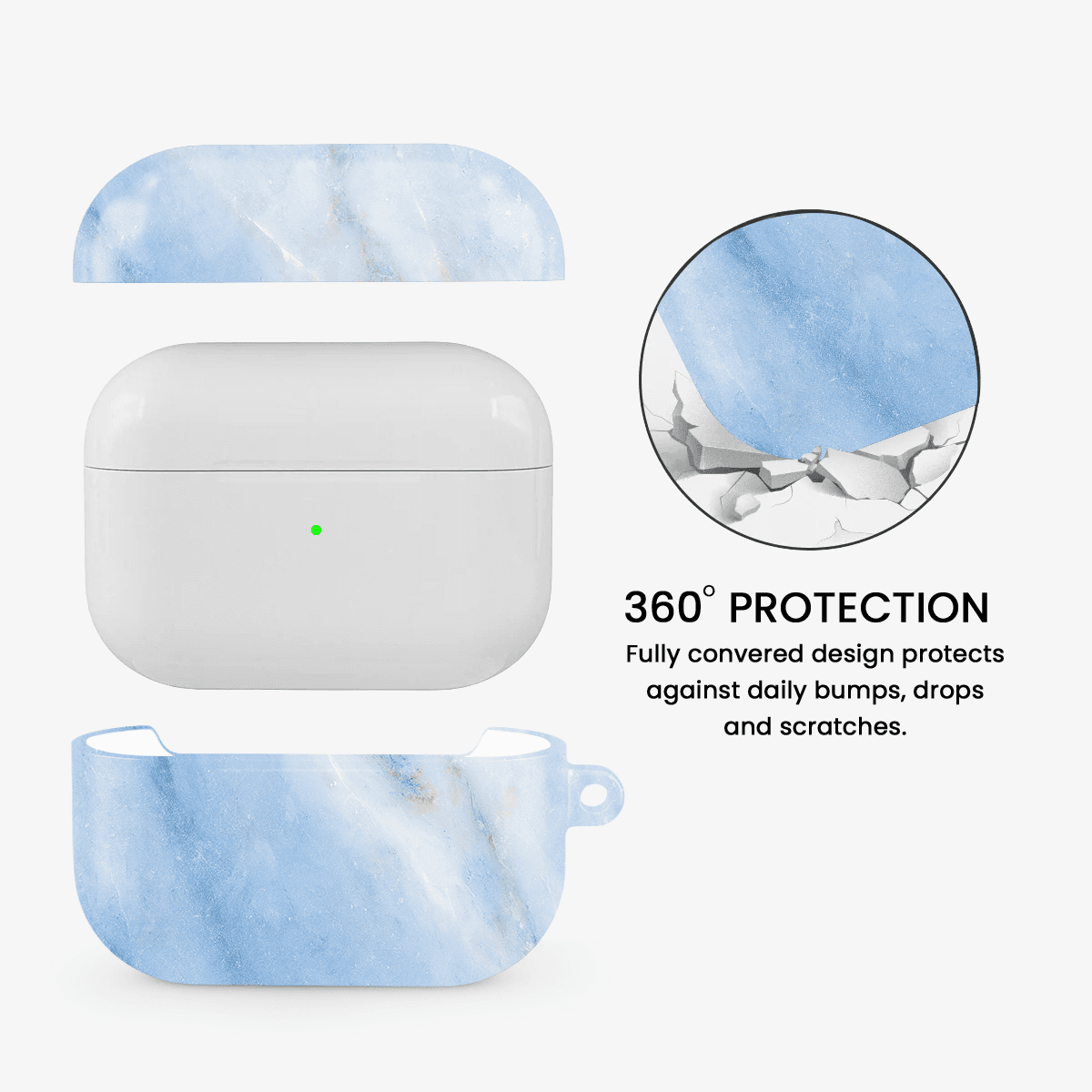 Fluffy Clouds Airpods Case