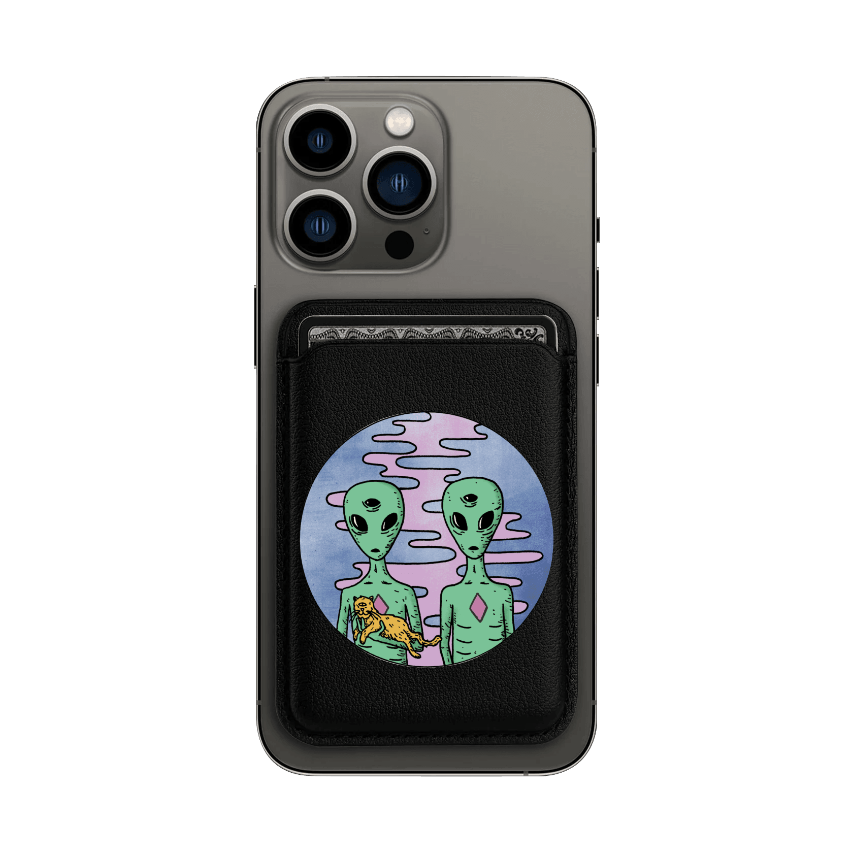 Aliens Magsafe Wallet