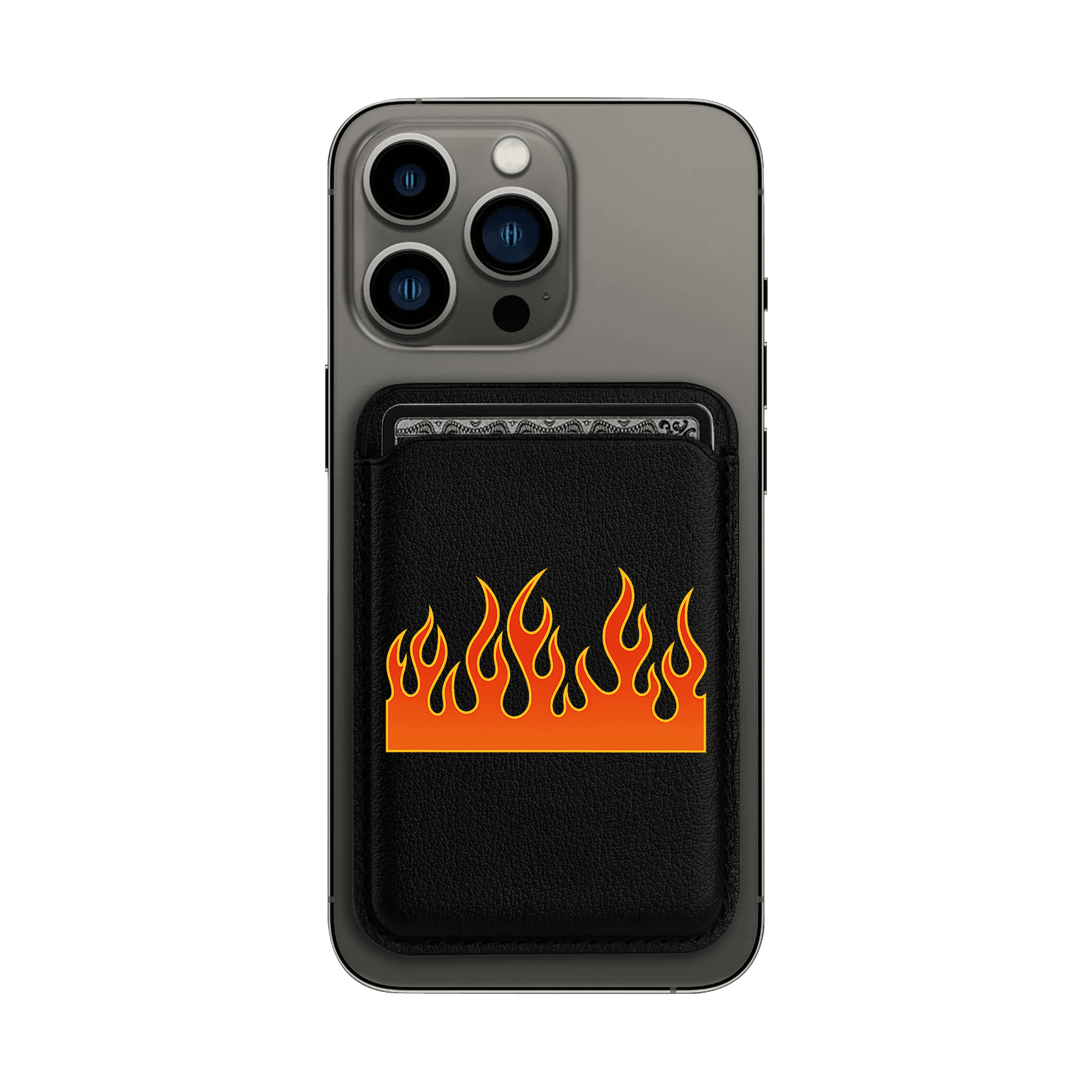 Fire Magsafe Wallet