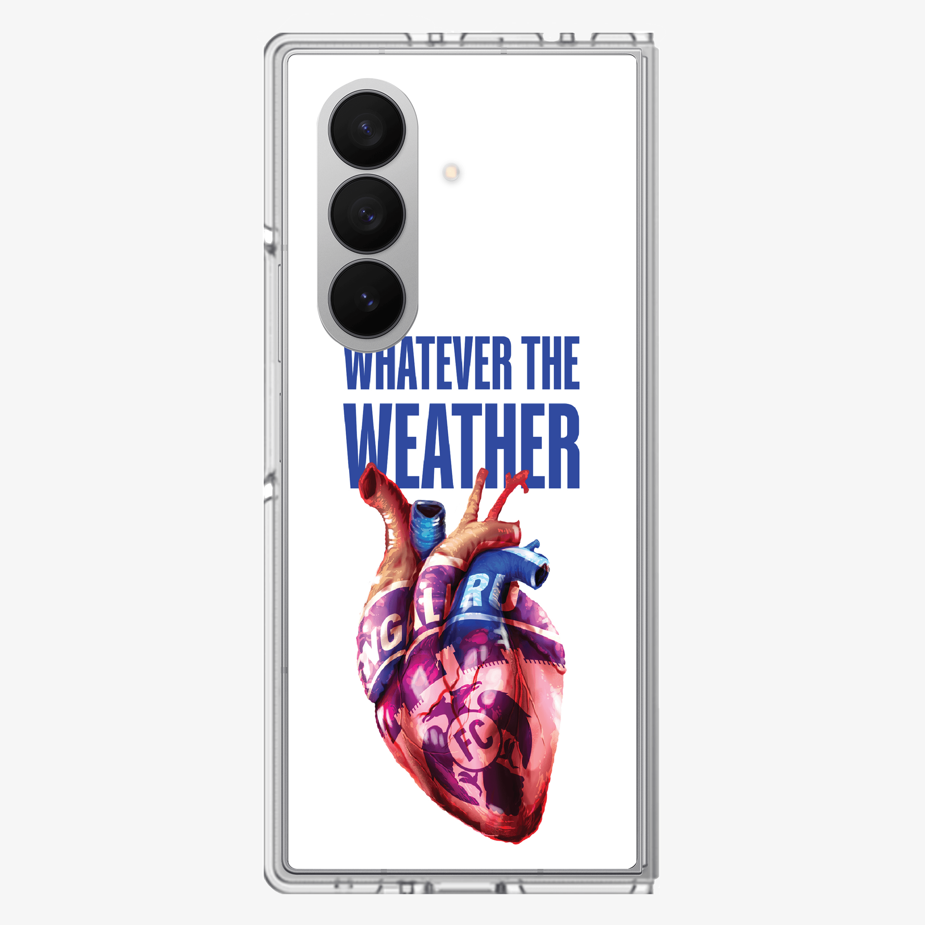 Whatever The Weather Bengaluru FC Phone  Samsung Z Fold Phone Case