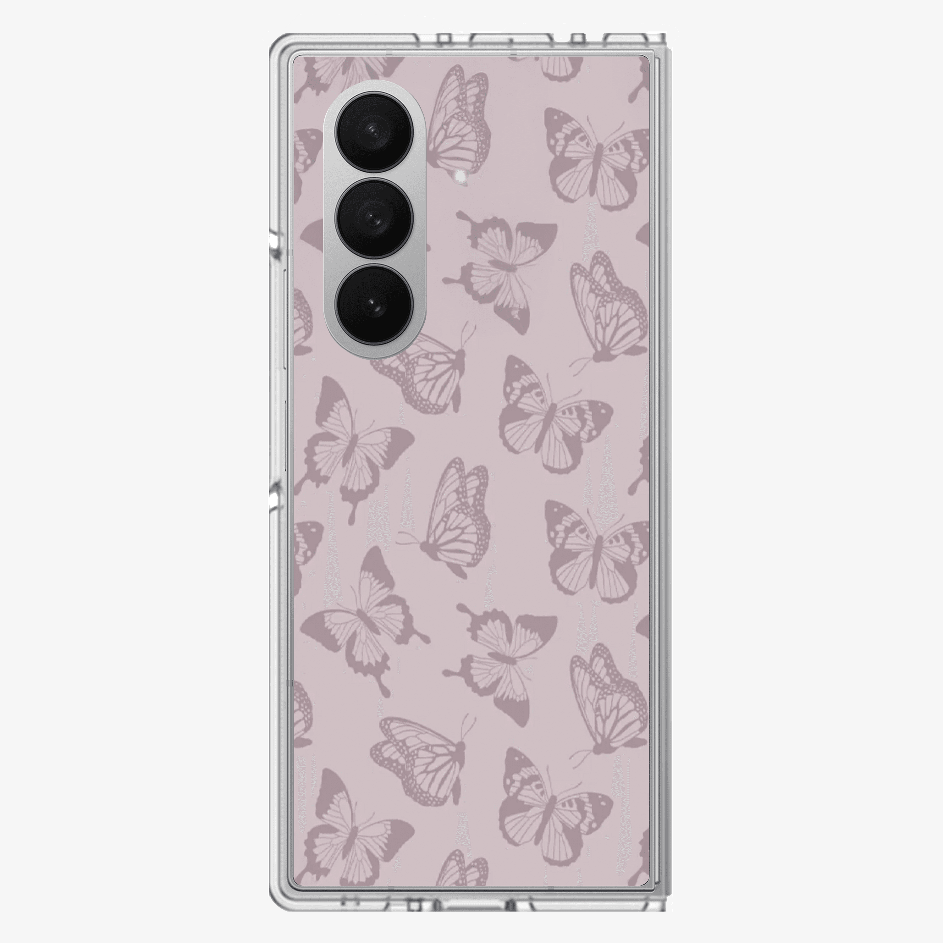 Brown Flutter Samsung Z Fold Phone Case