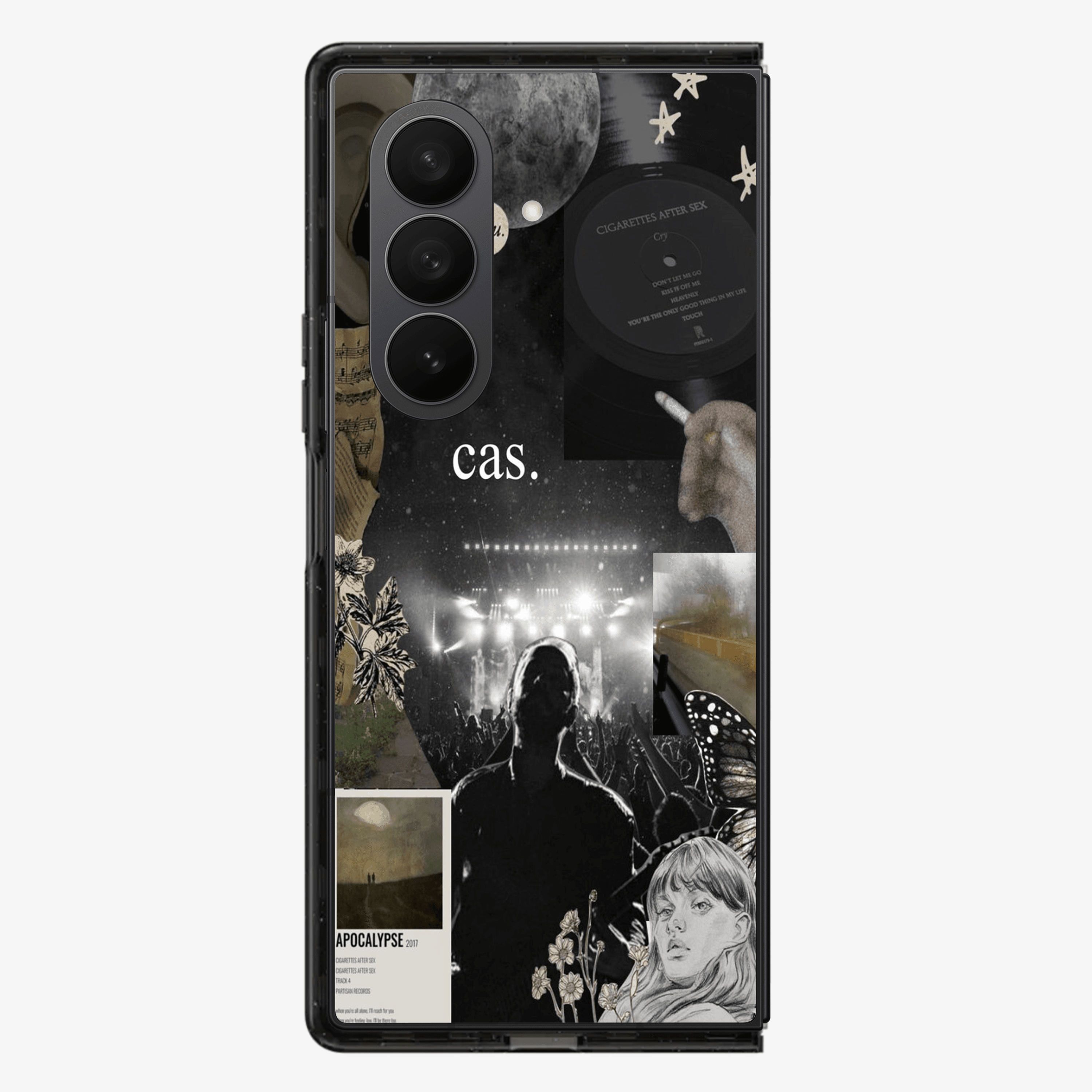 CAS Sticker | Two Samsung Z Fold Phone Case