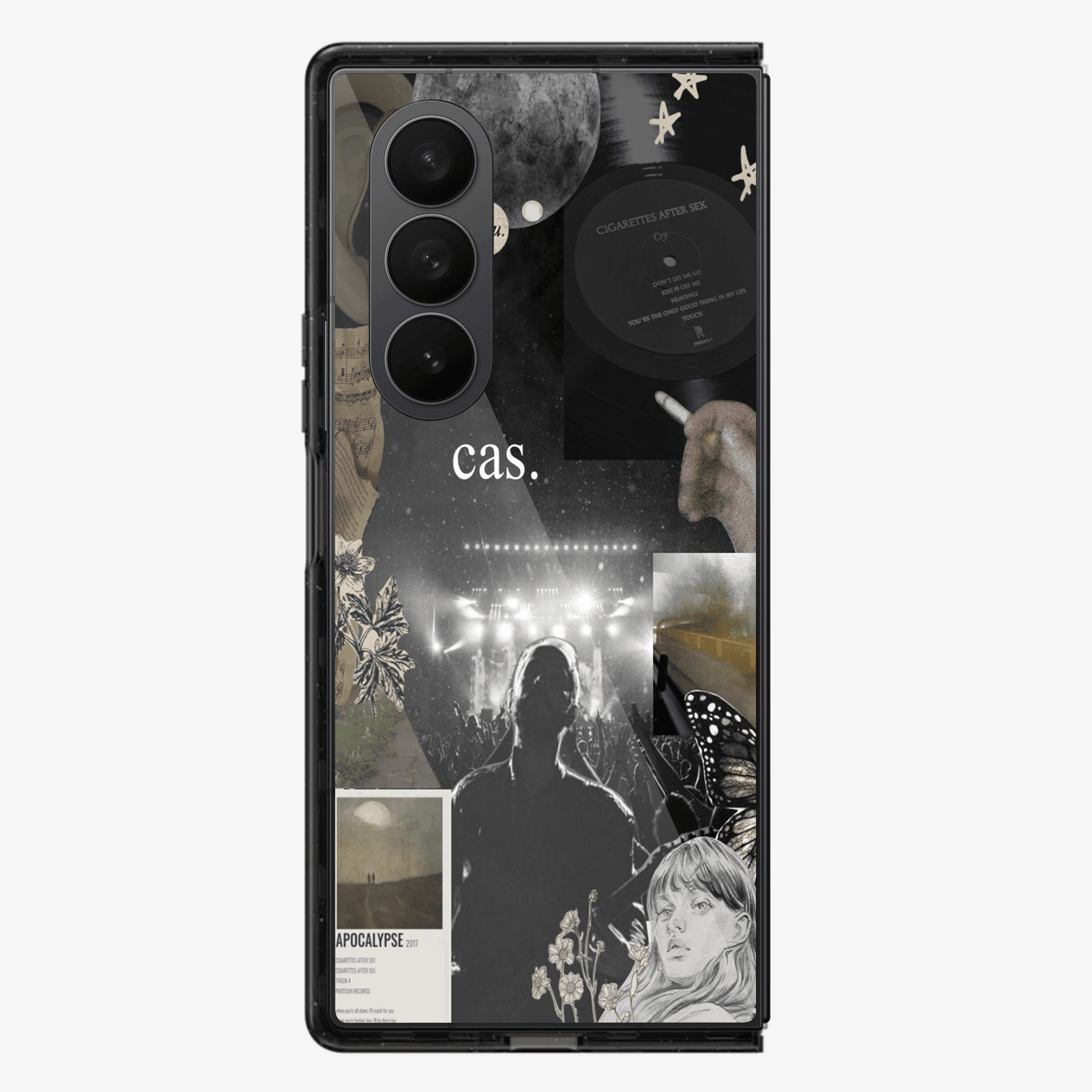 CAS Sticker | Two Samsung Z Fold Phone Case