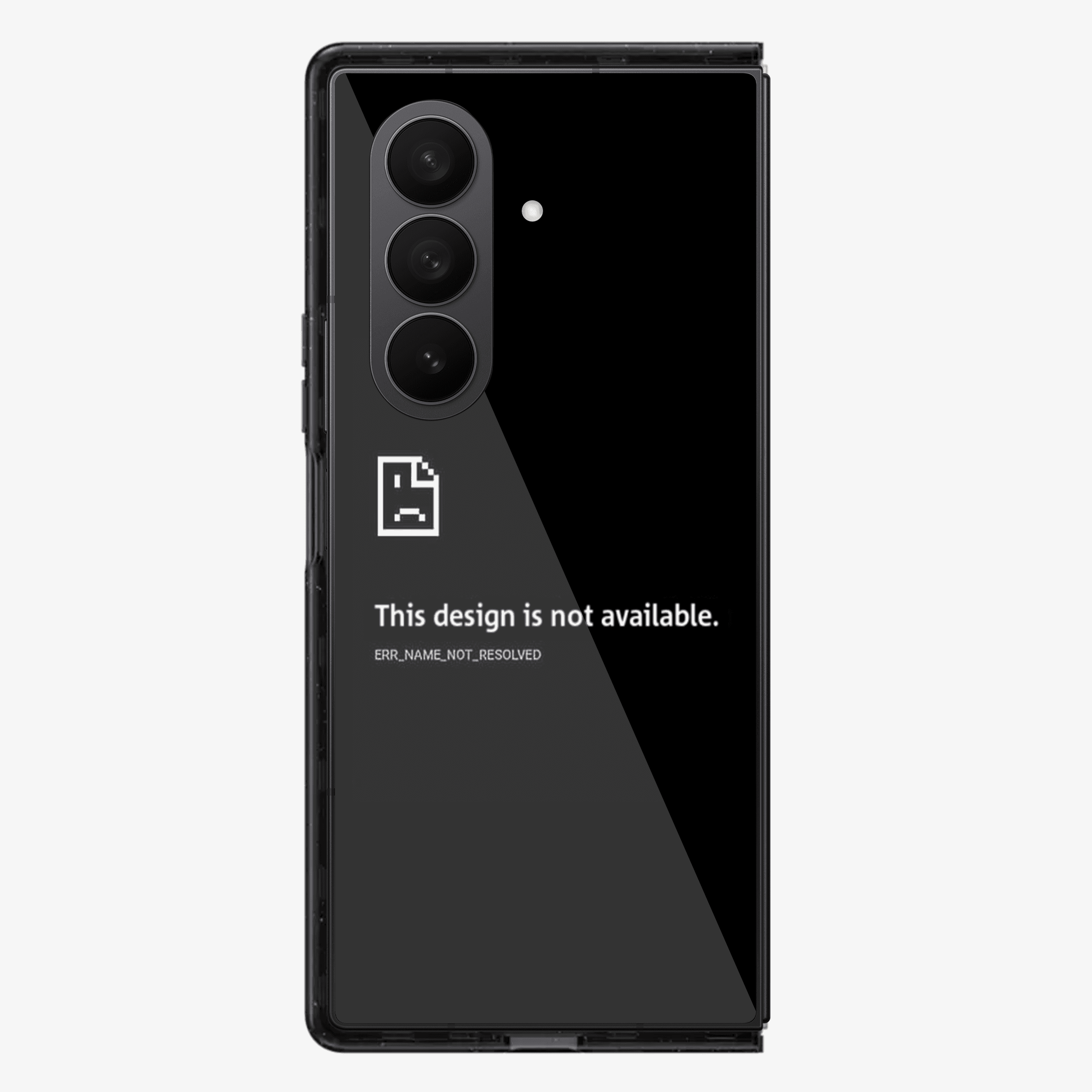 Design Not Found Samsung Z Fold Phone Case