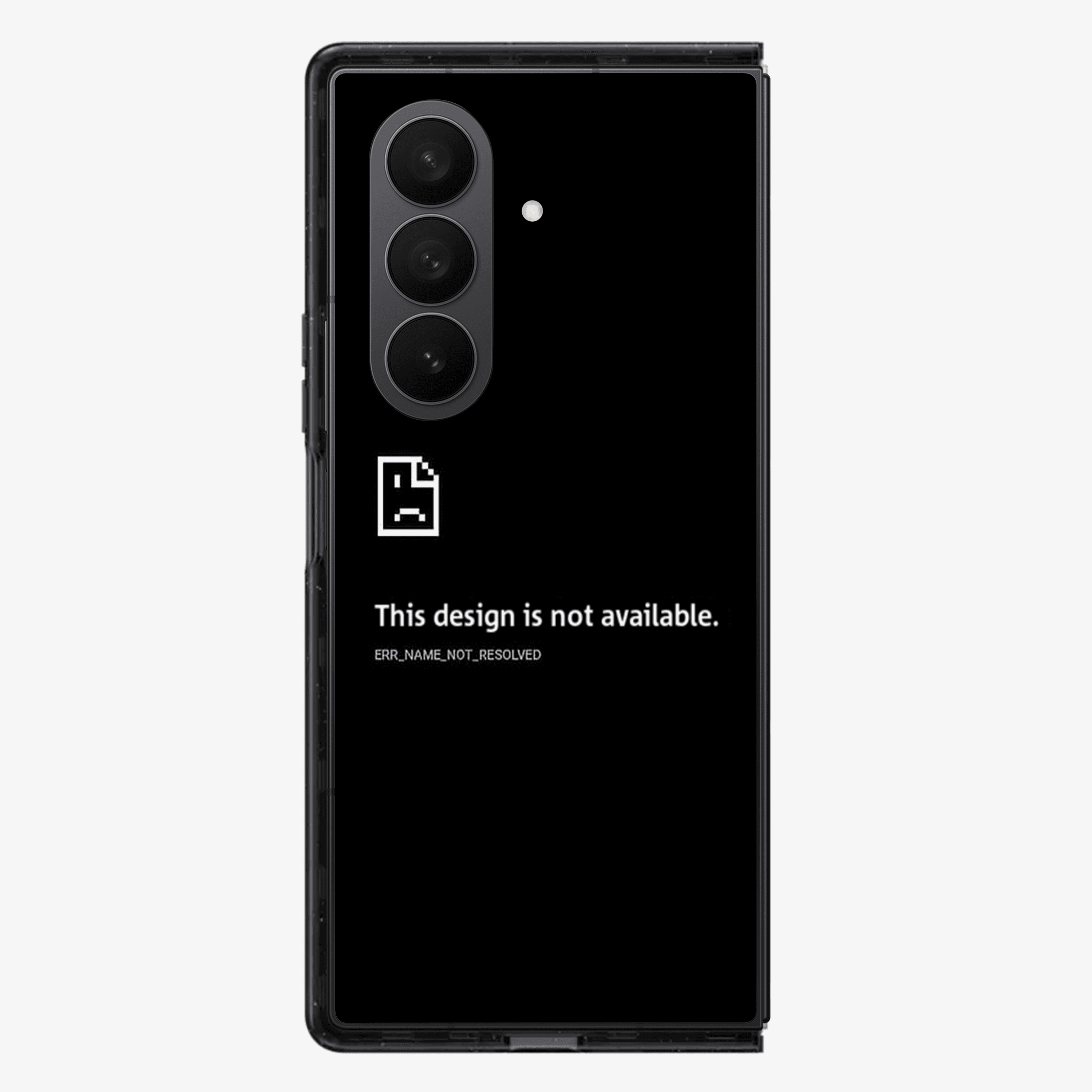 Design Not Found Samsung Z Fold Phone Case