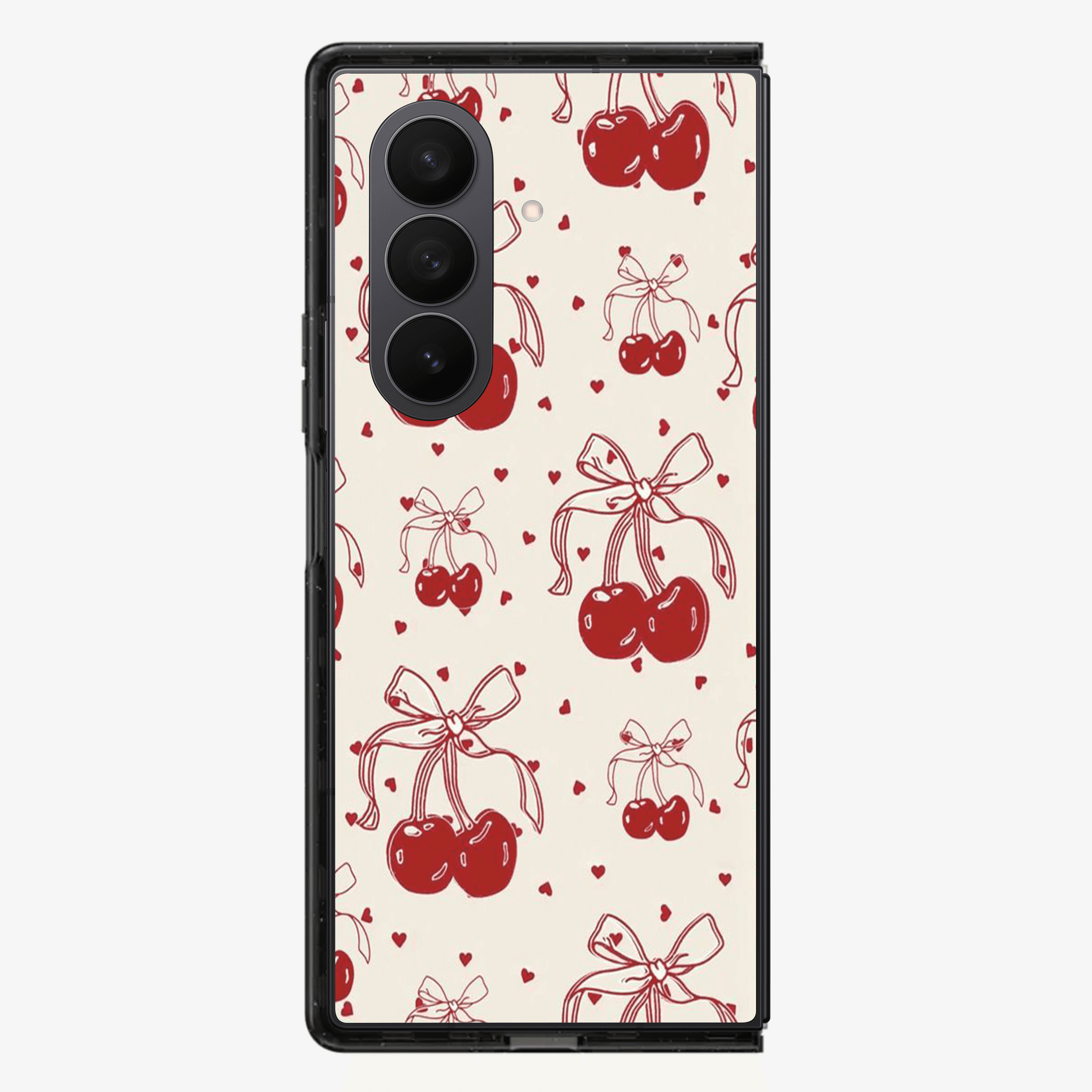 Cherry And The Bow Samsung Z Fold Phone Case