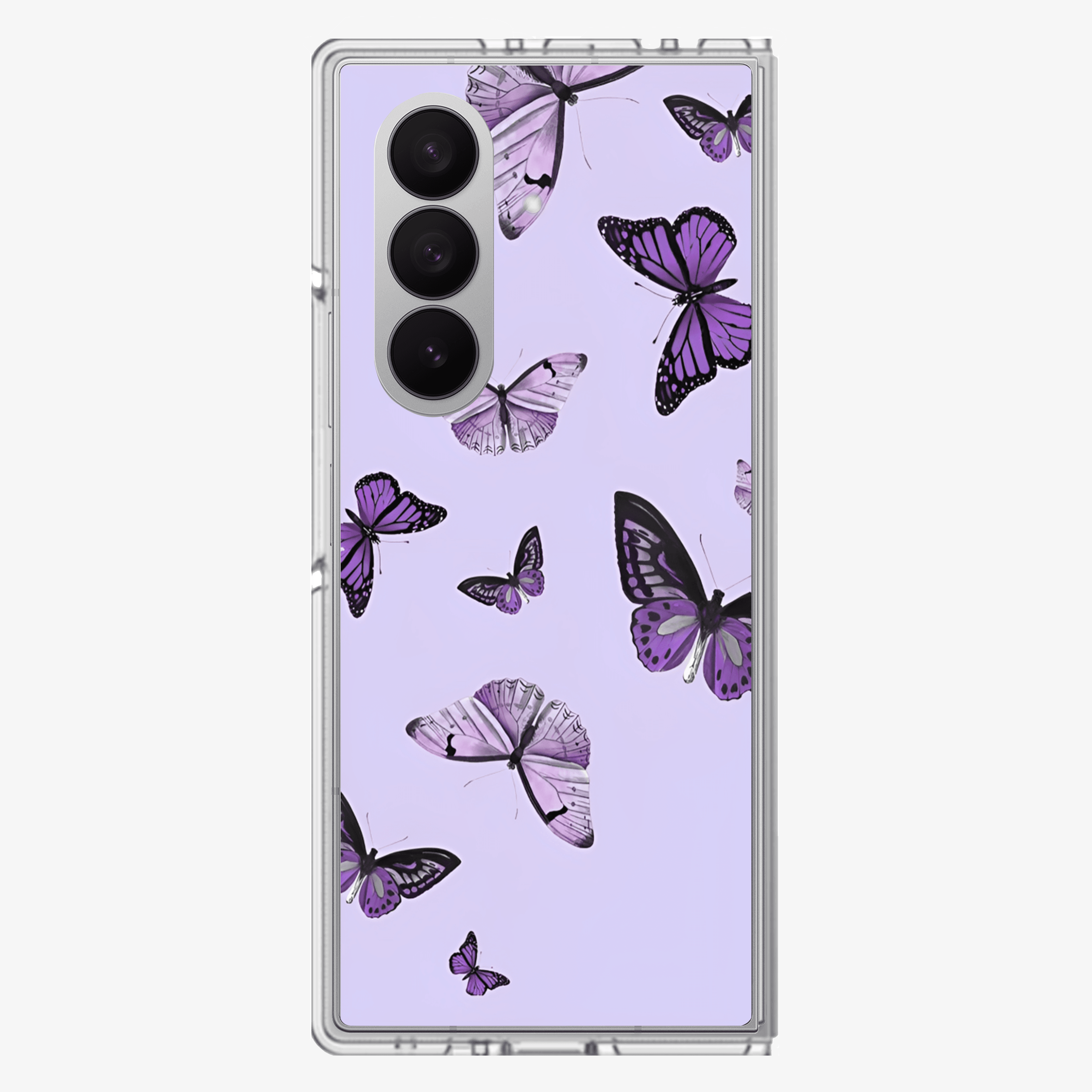 Butterfly | Purple Samsung Z Fold Phone Case