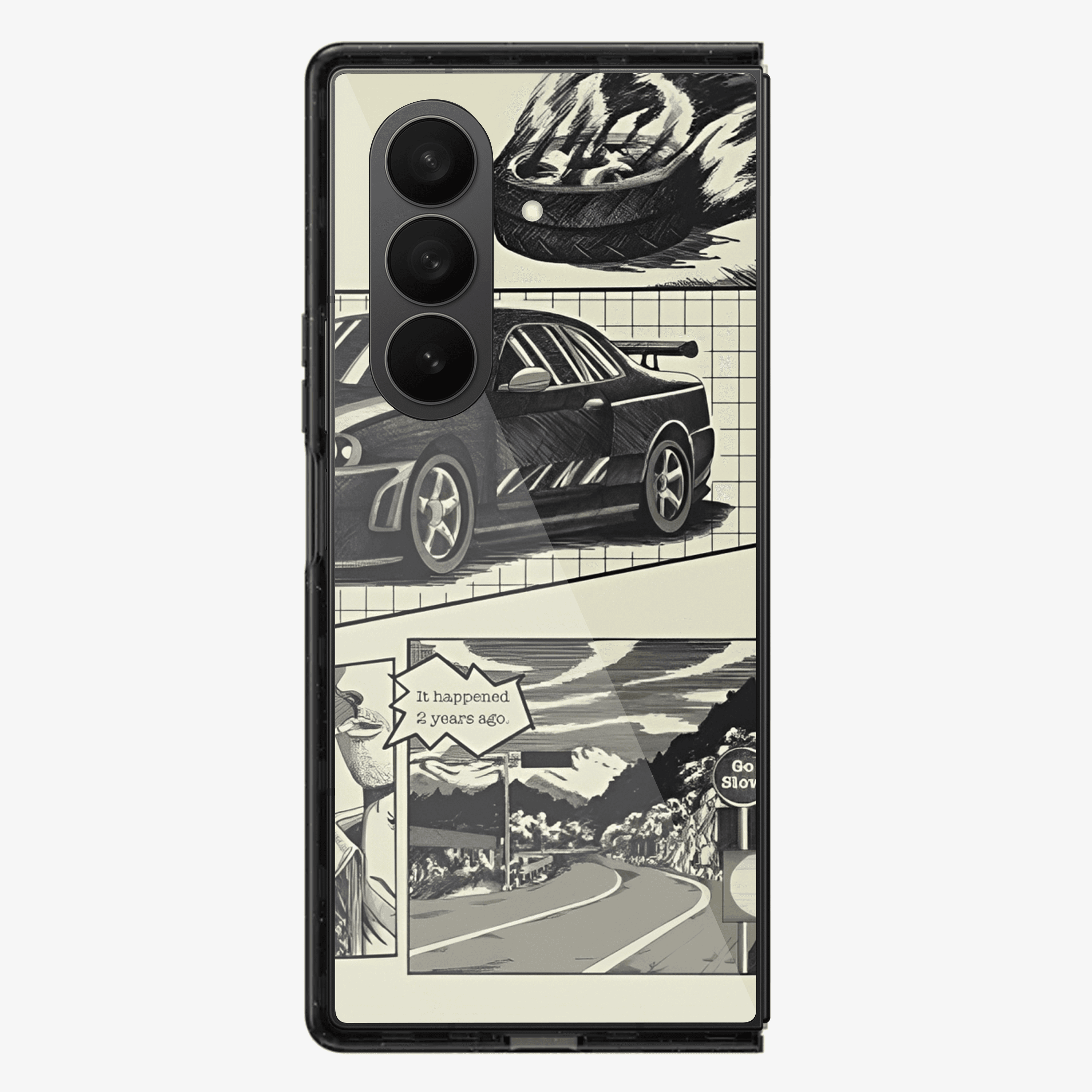 K3 Battle of Time Samsung Z Fold Phone Case
