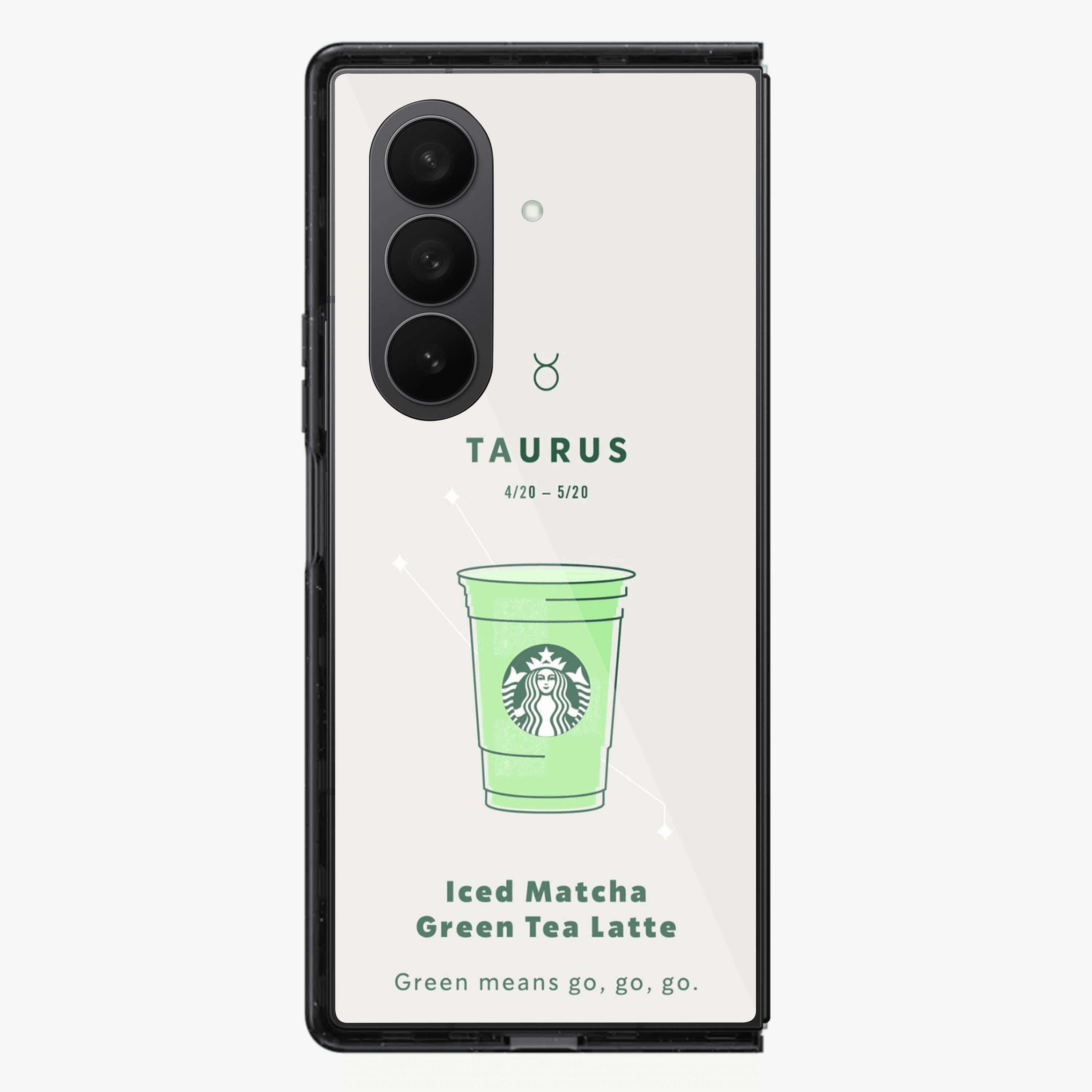 Taurus | Starbucks Samsung Z Fold Phone Case