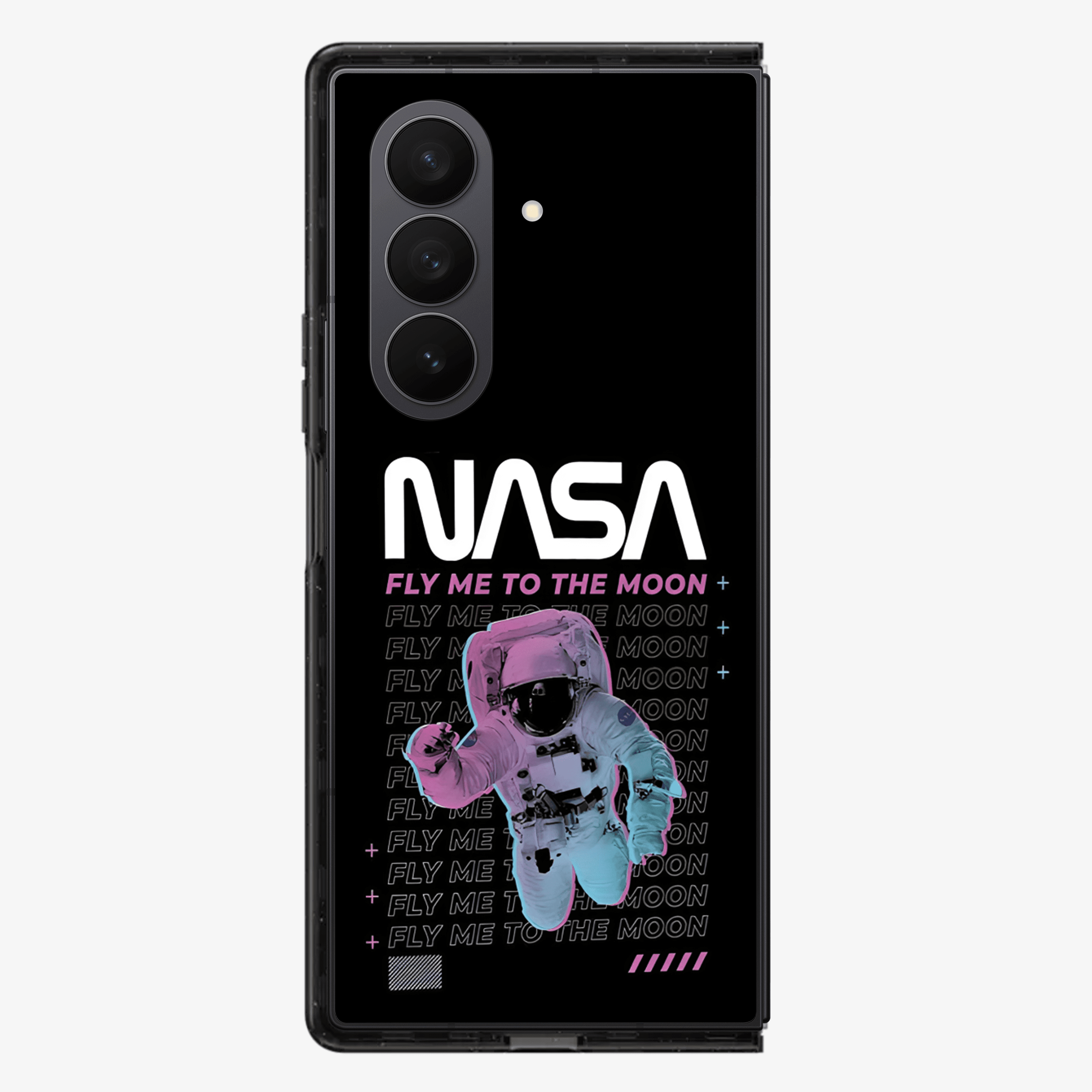Fly Me To The Moon x Nasa Samsung Z Fold Phone Case