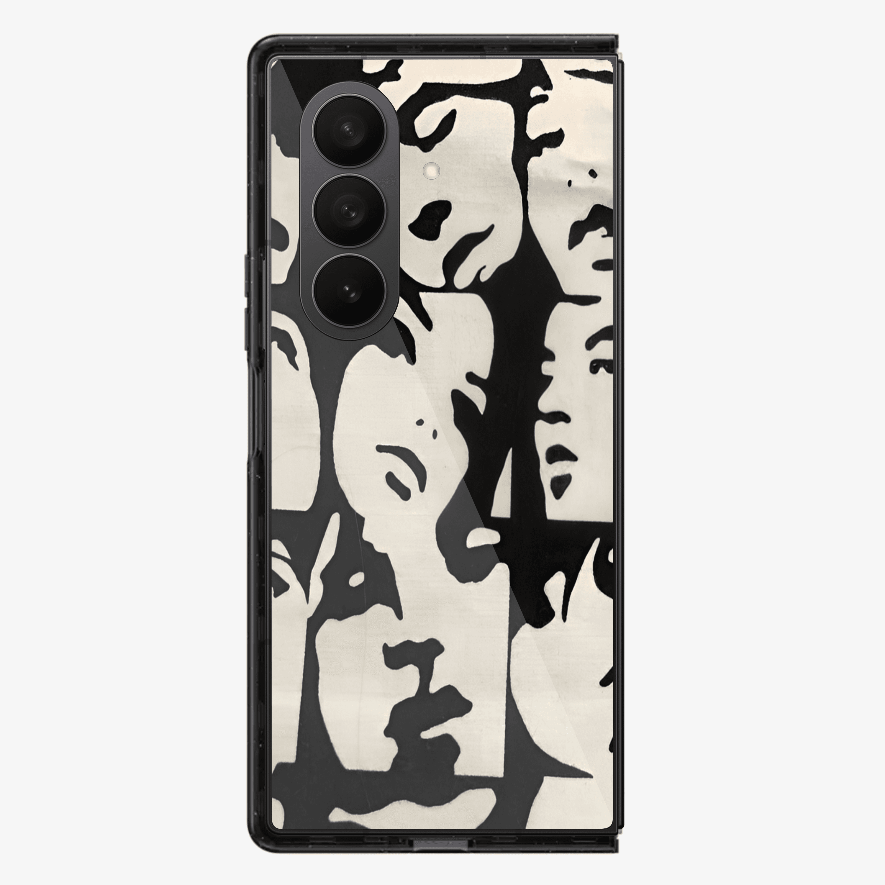 Lady Faces Samsung Z Fold Phone Case