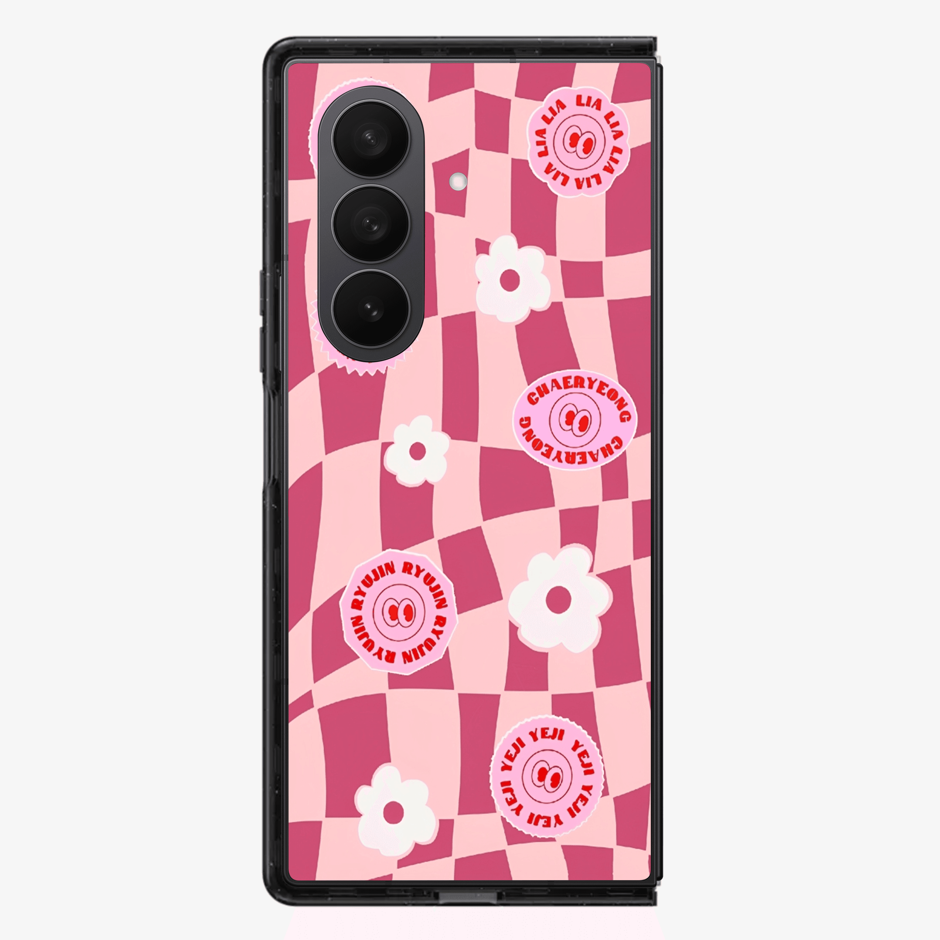 ITZY Pink Samsung Z Fold Phone Case