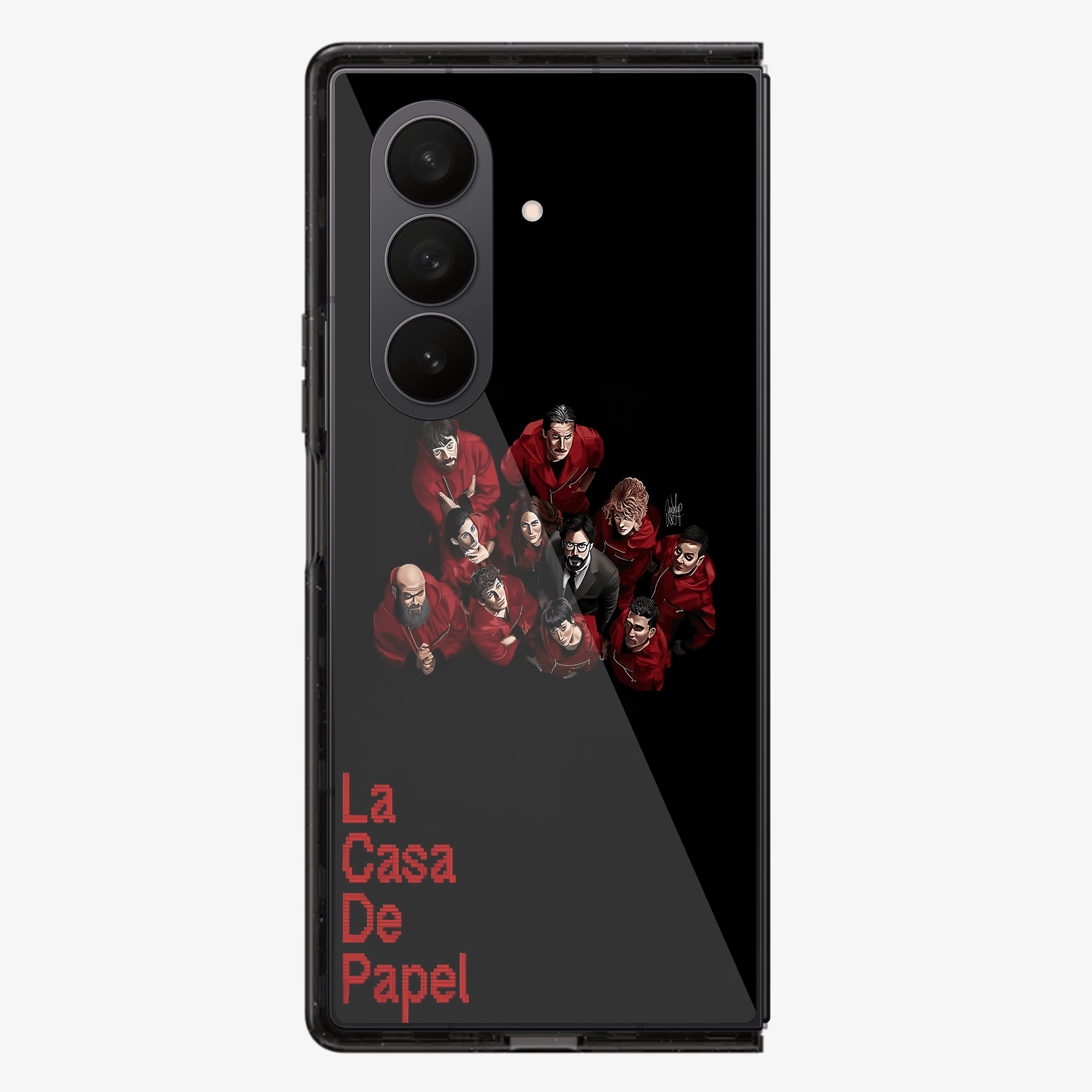 La Casa De Papel | Money Hiest Samsung Z Fold Phone Case