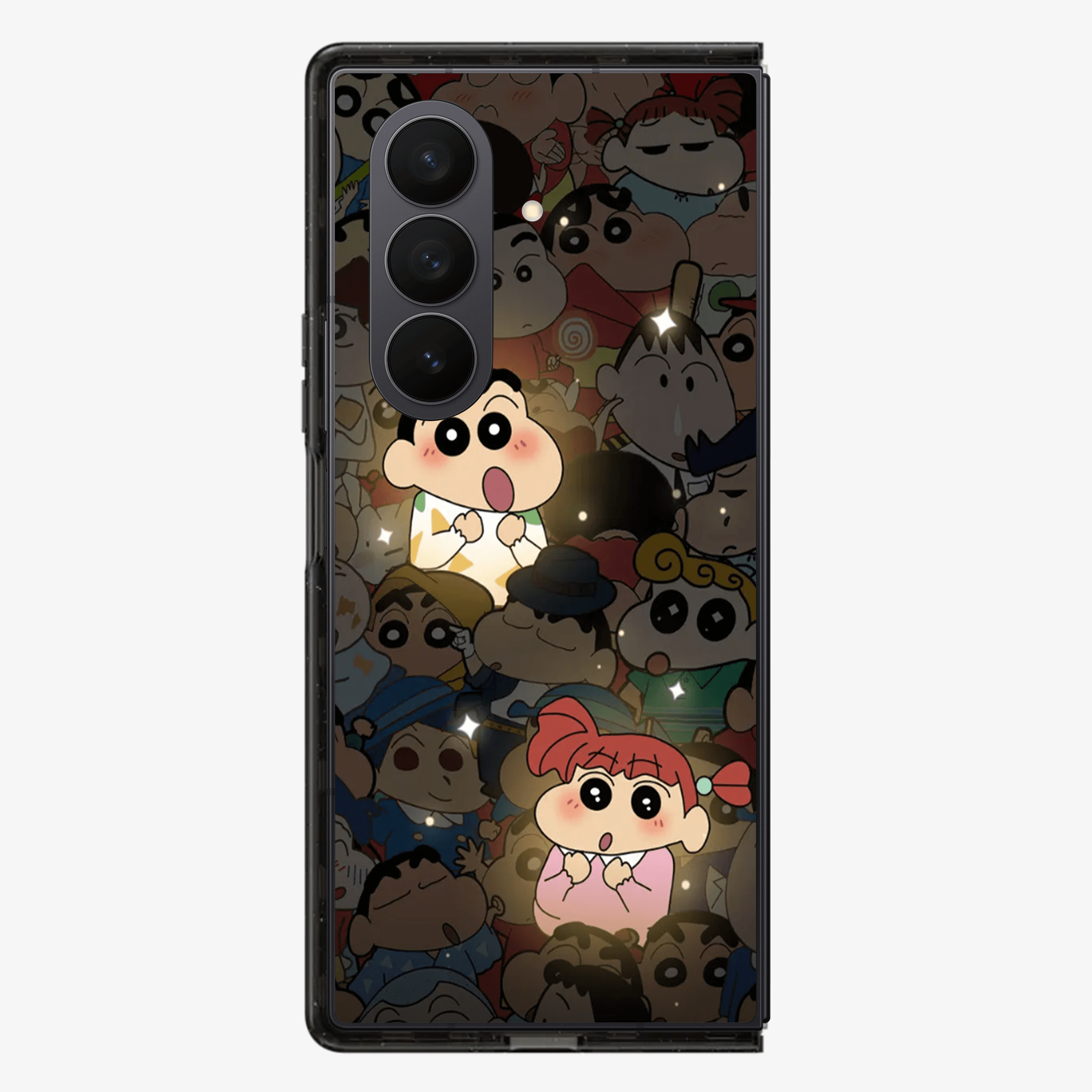 Shinchan & Nene Samsung Z Fold Phone Case
