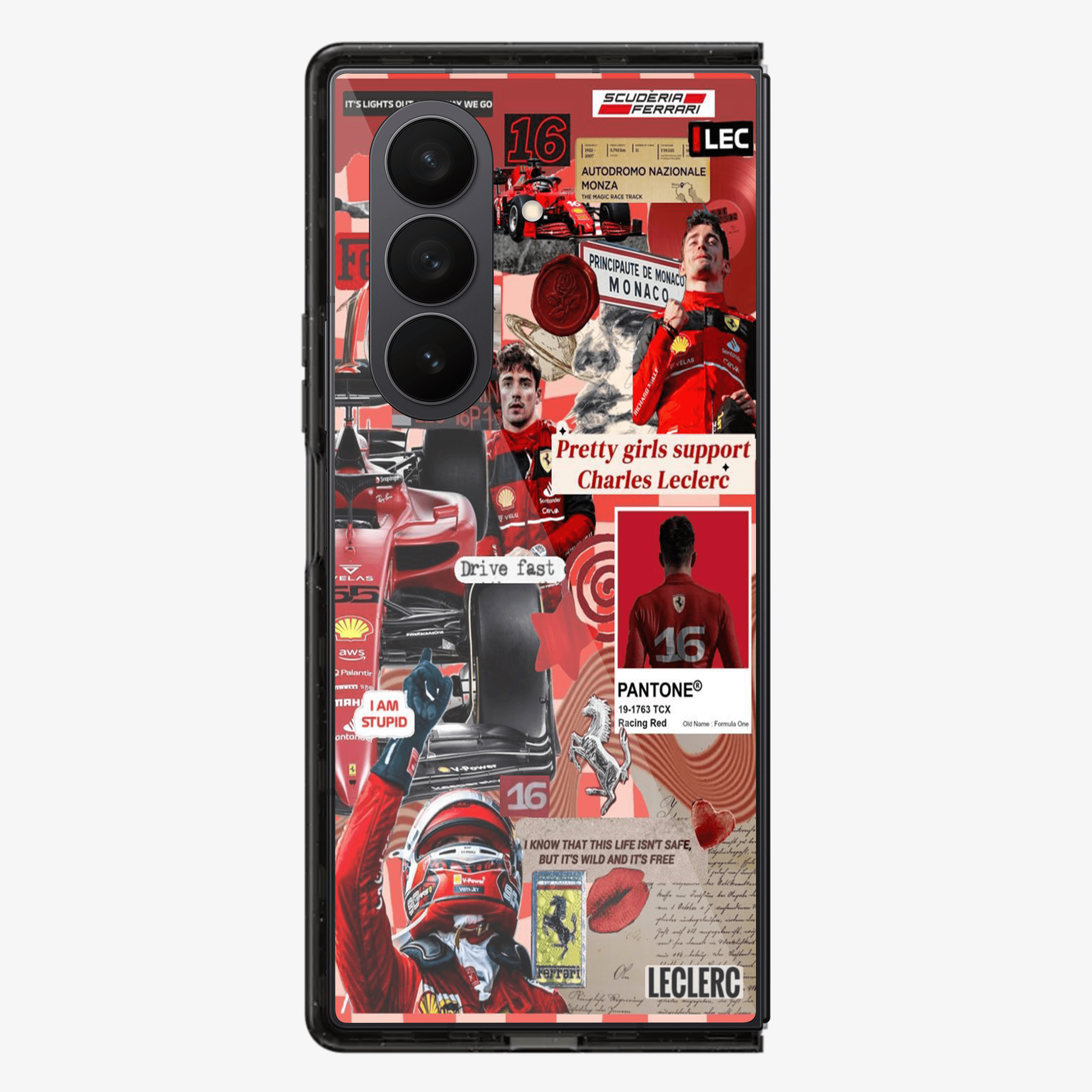 Charles Leclerc | One Samsung Z Fold Phone Case