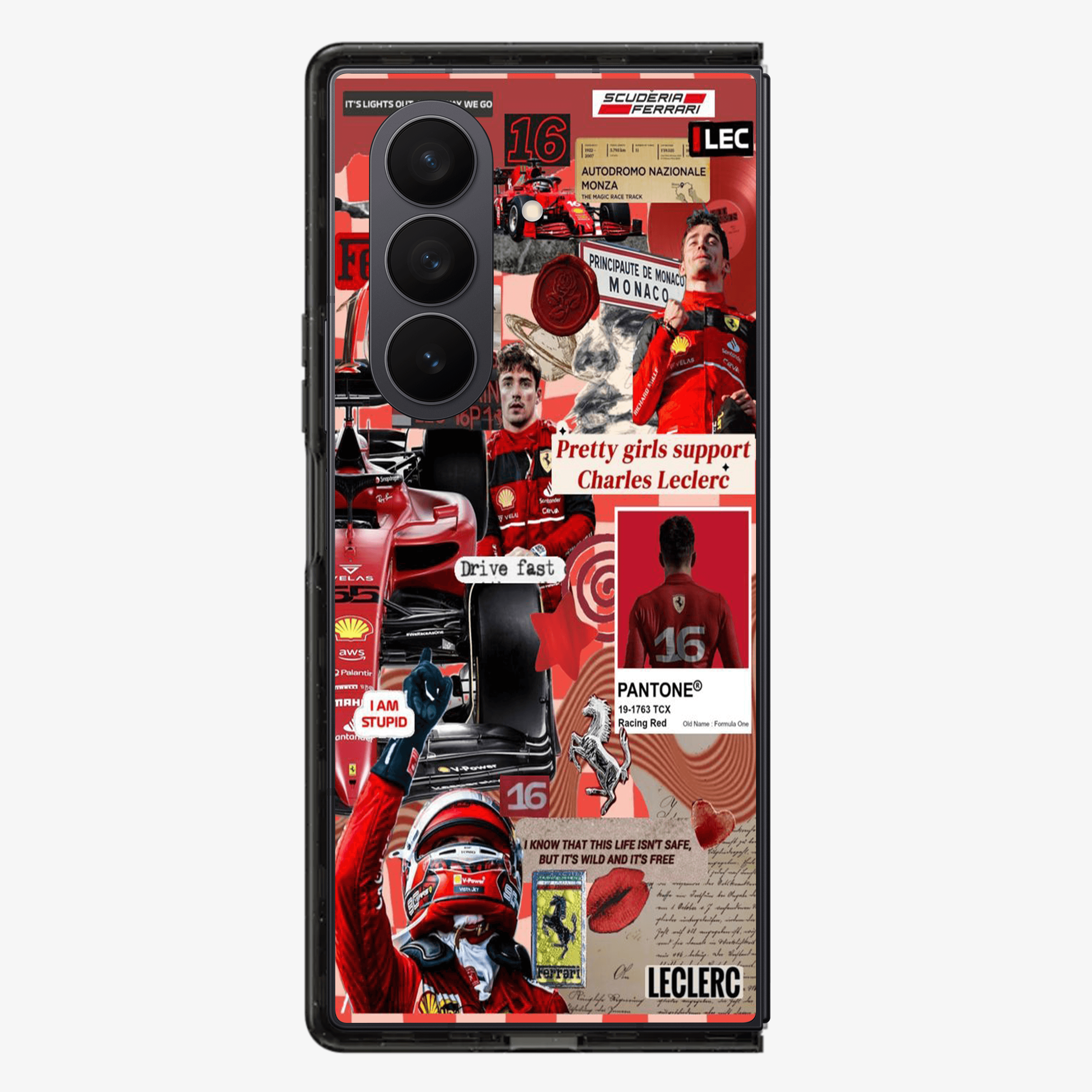 Charles Leclerc | One Samsung Z Fold Phone Case