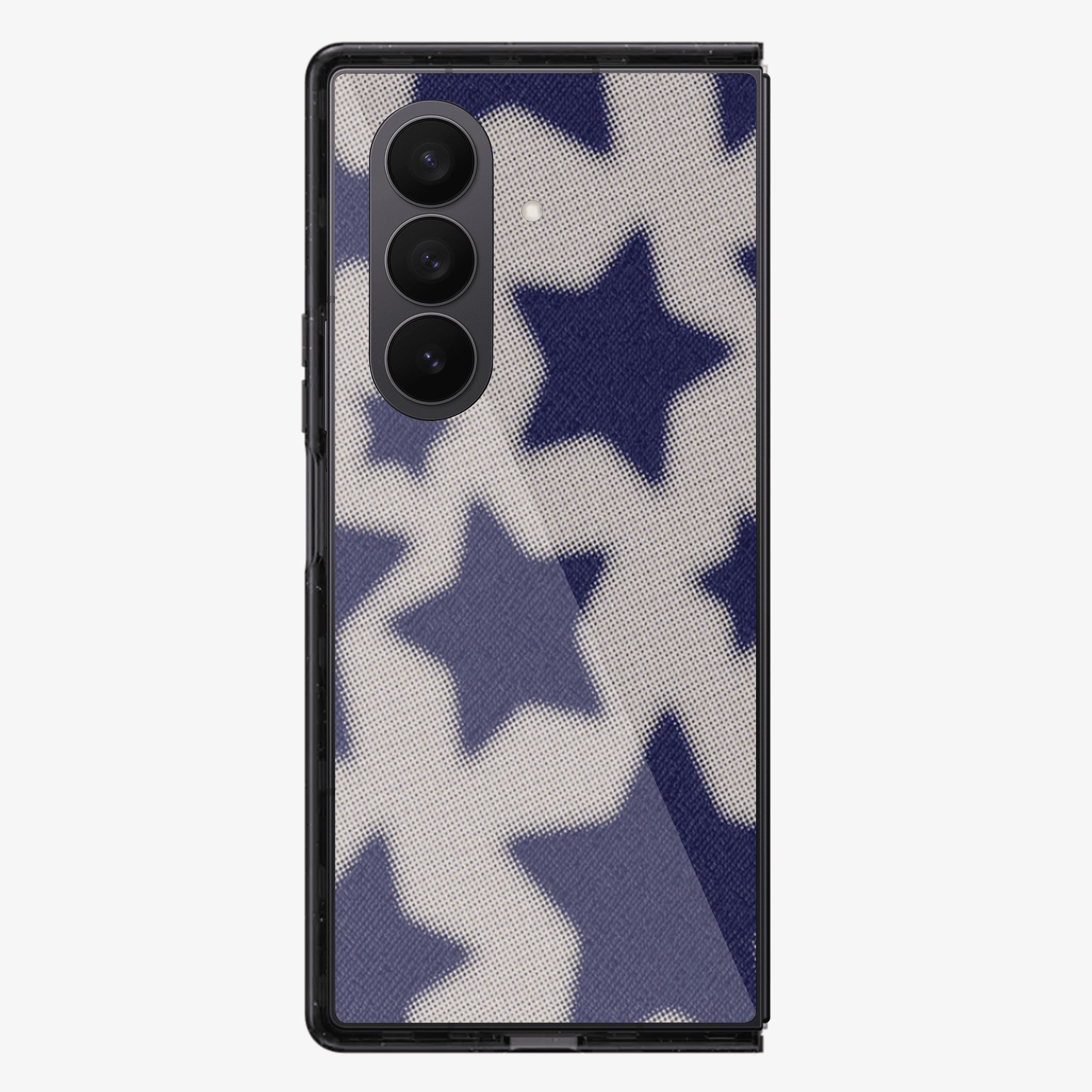 Pixelated Stars Samsung Z Fold Phone Case