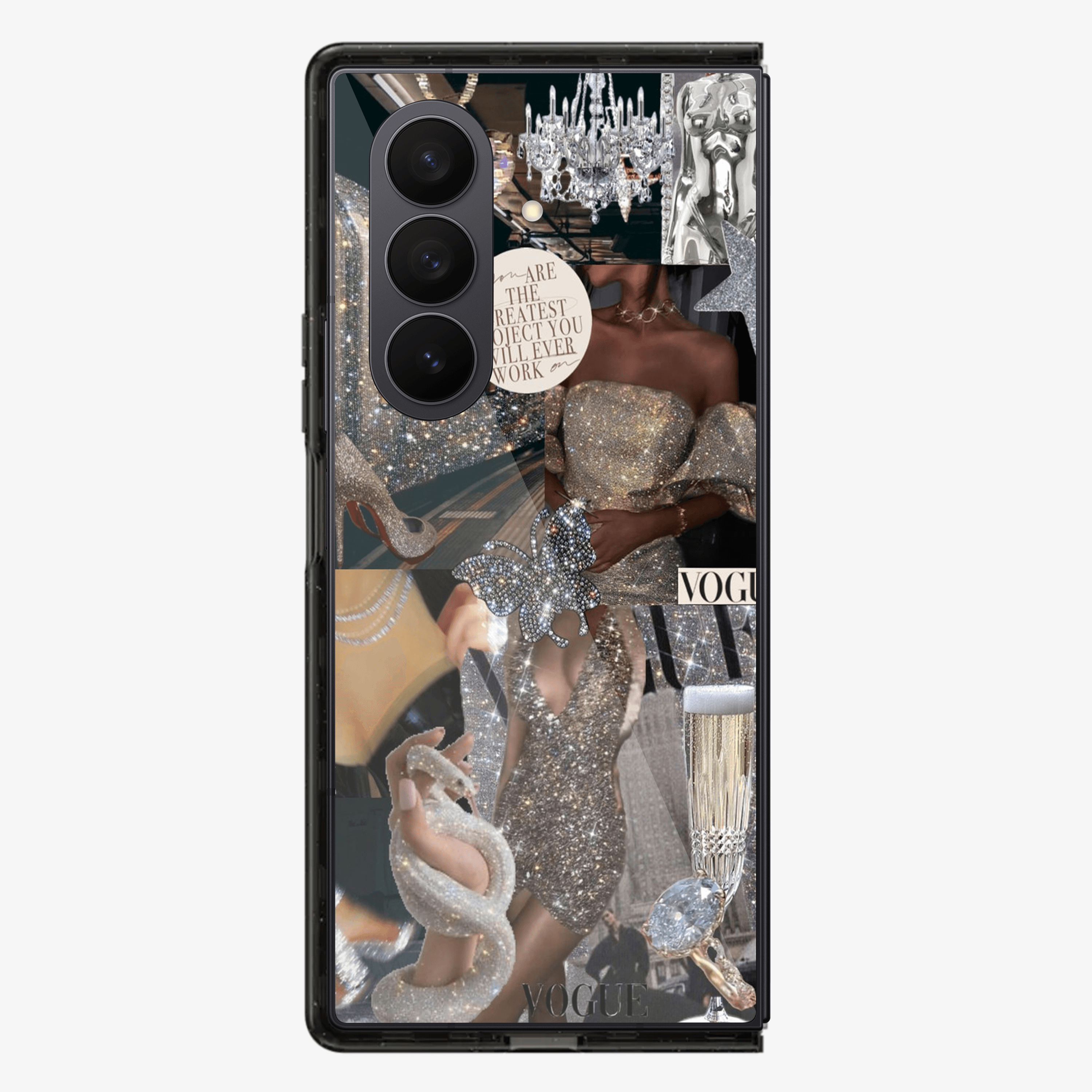 Rich Girl Samsung Z Fold Phone Case