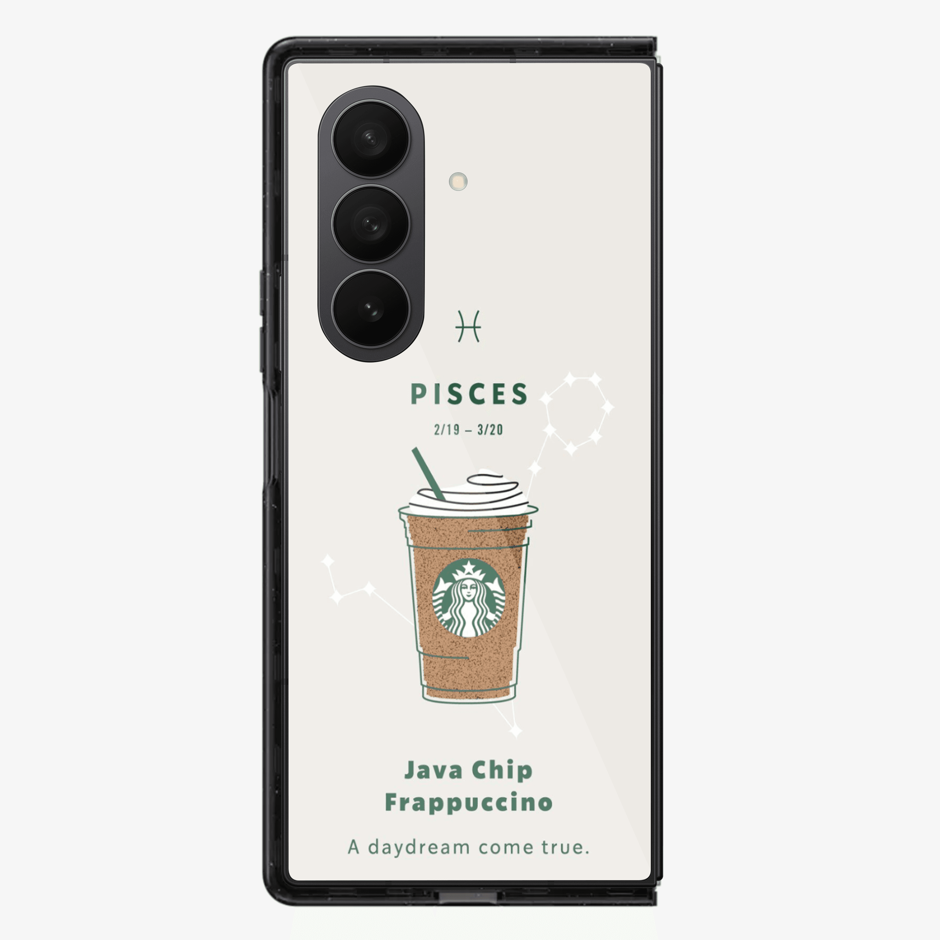 Pisces | Starbucks Samsung Z Fold Phone Case