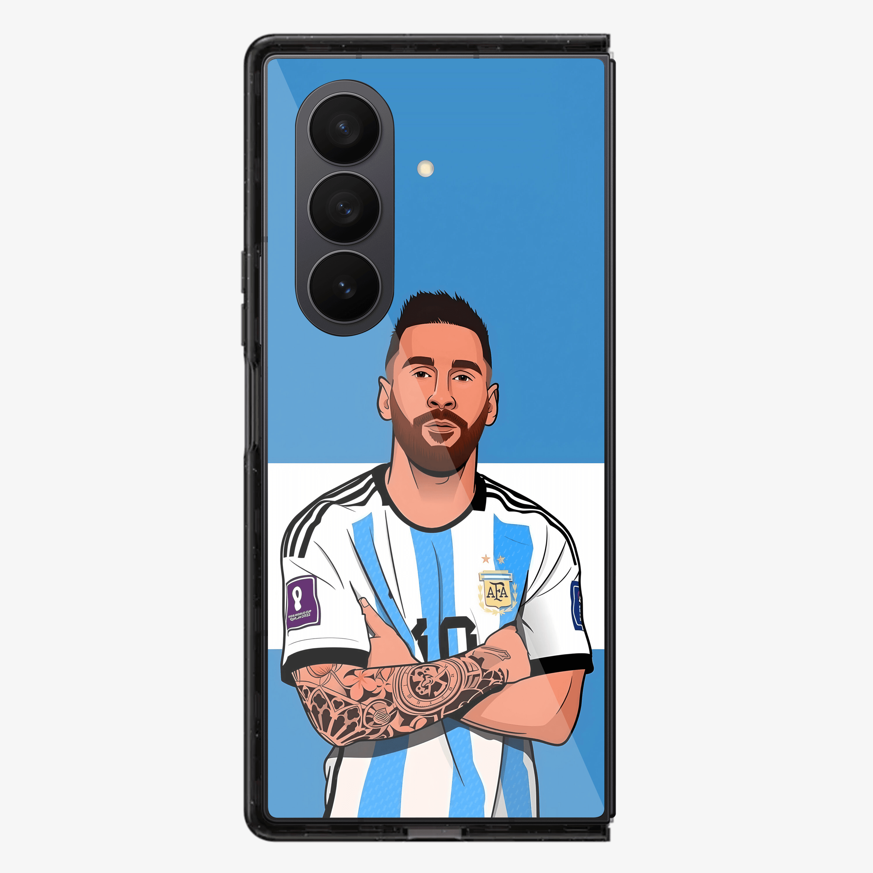 Messi Phone Samsung Z Fold Phone Case