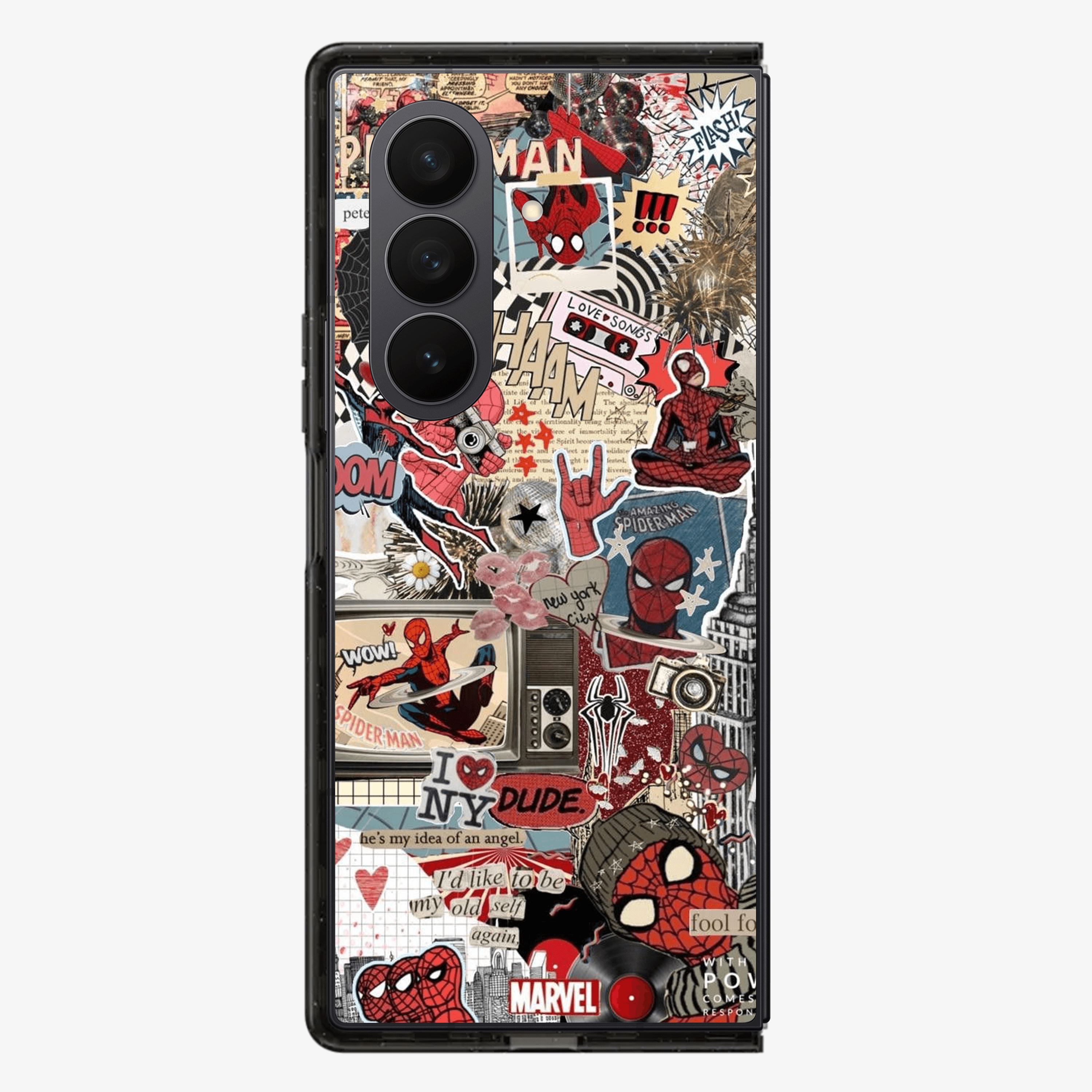 Spiderman X New York | TwoSamsung Z Fold Phone Case