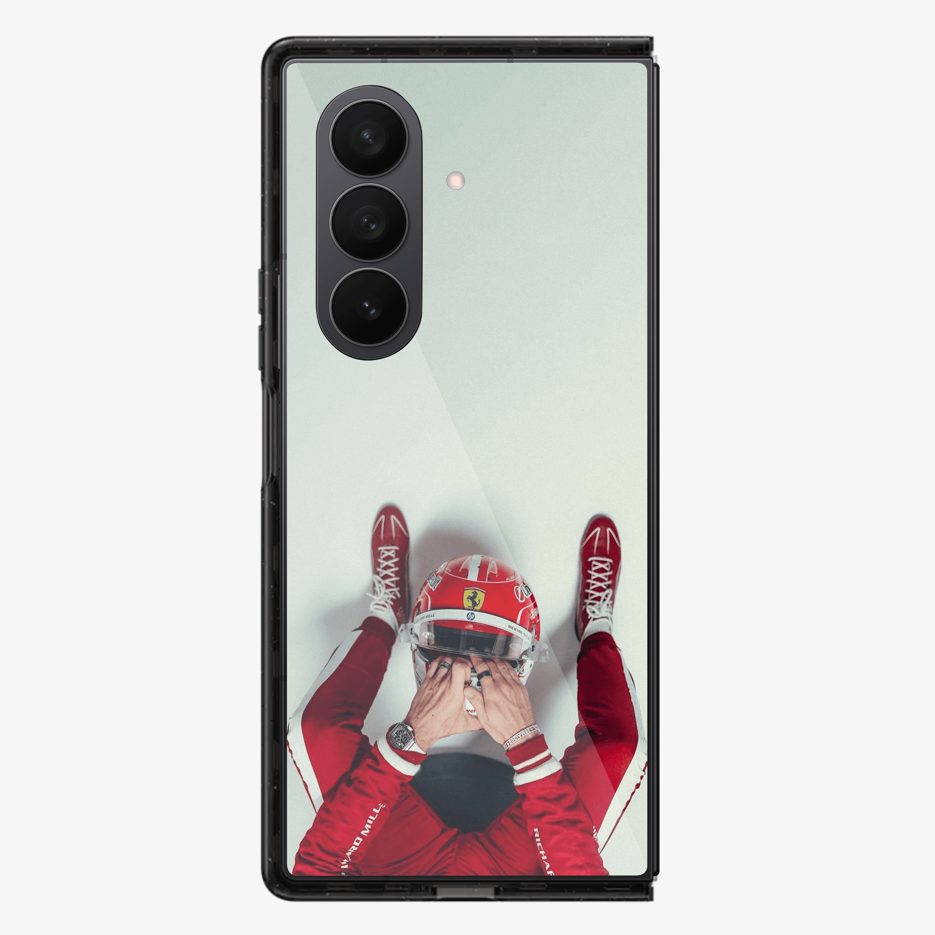 F1 X Ferrari | Two Samsung Z Fold Phone Case