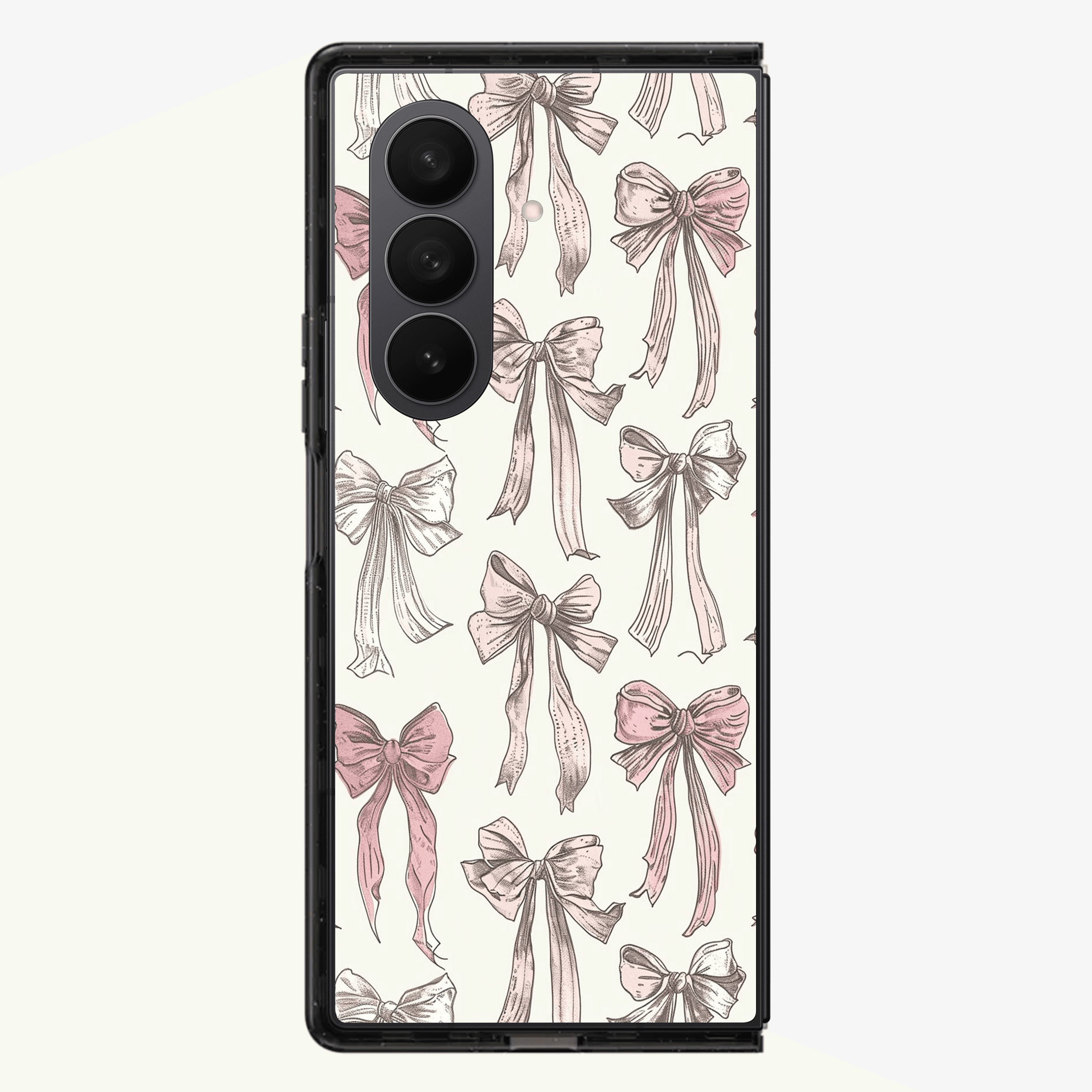 Coquette Tall Bow Samsung Z Fold Phone Case