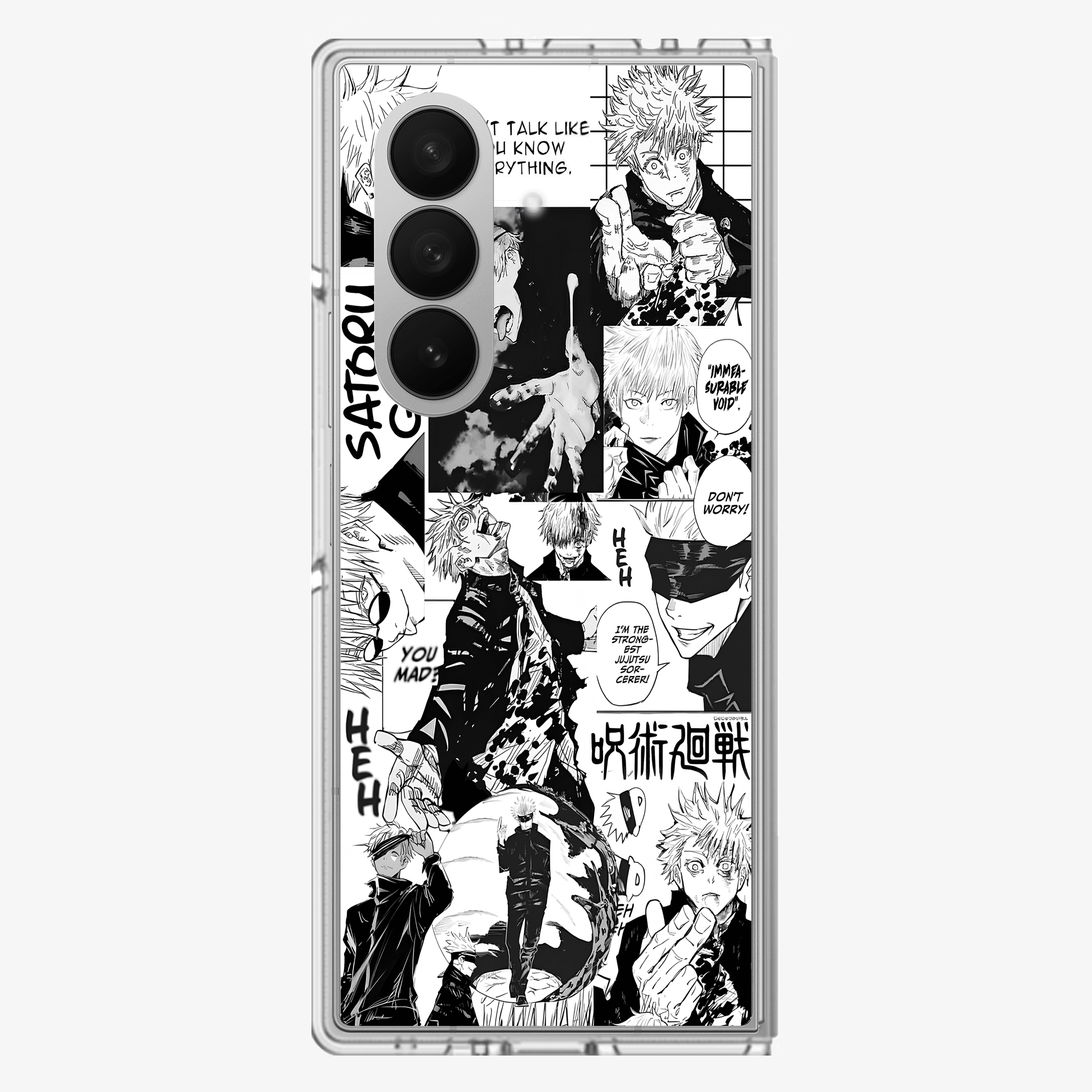 Gojo Satoru Jujutsu Kaisen Phone Samsung Z Fold Phone Case