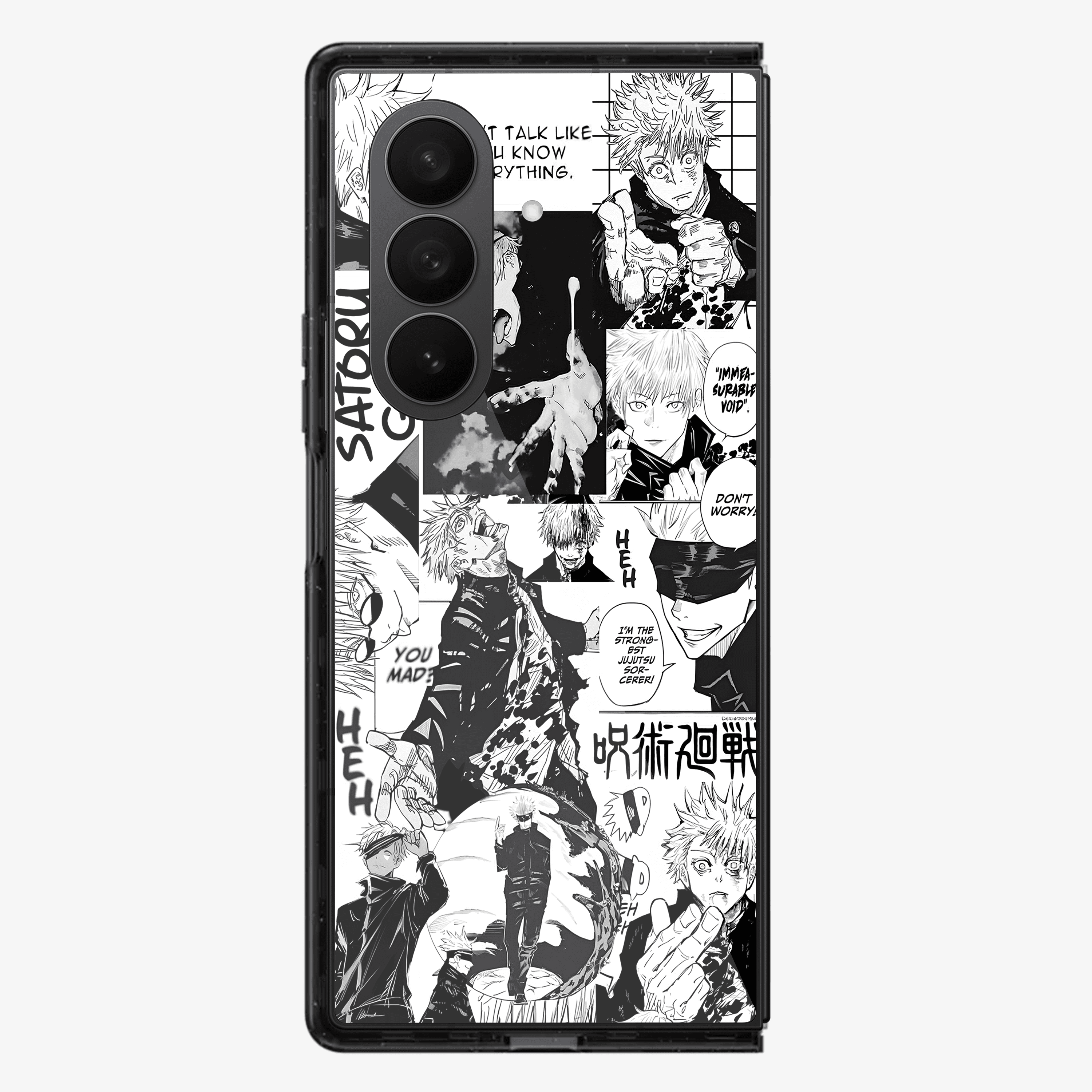 Gojo Satoru Jujutsu Kaisen Phone Samsung Z Fold Phone Case