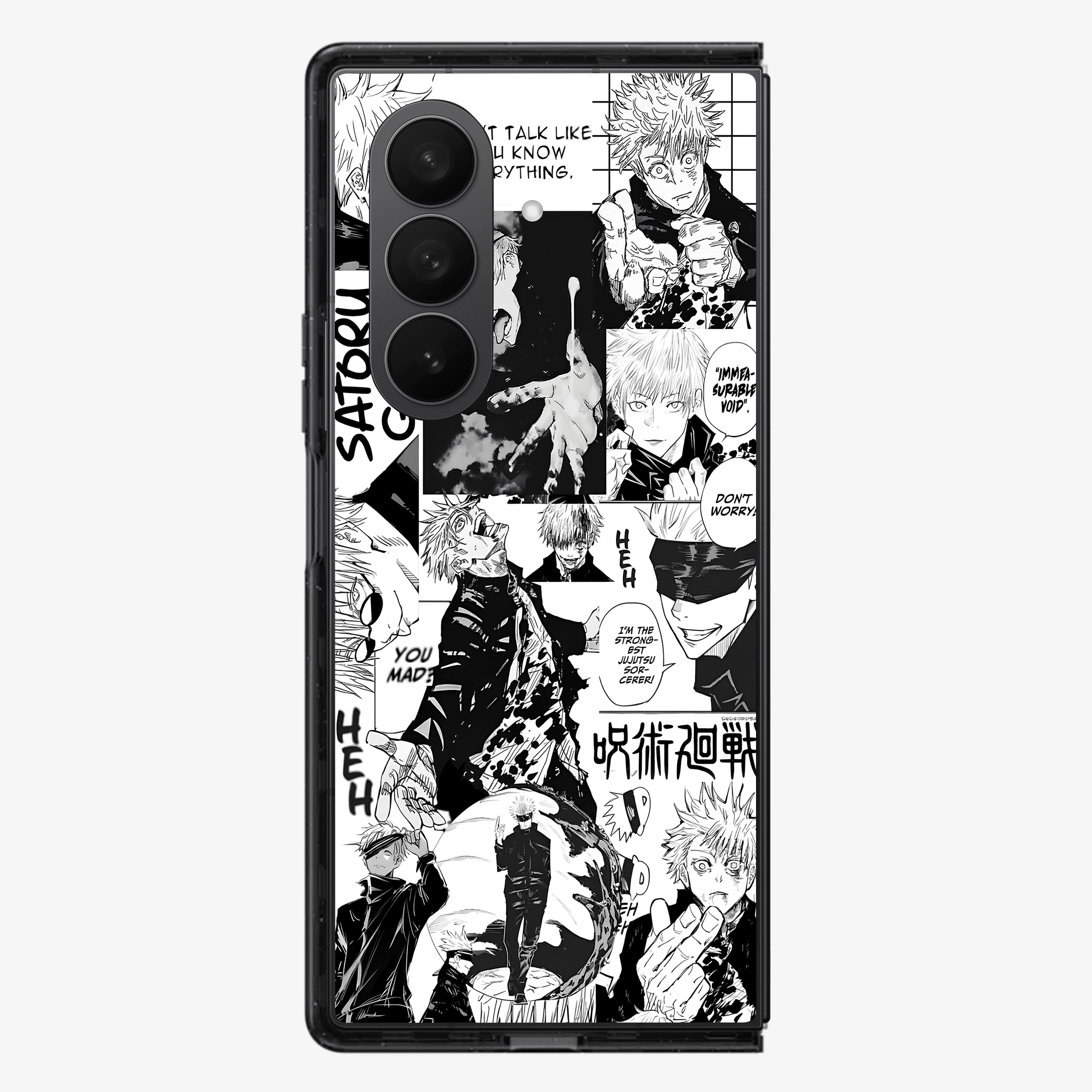 Gojo Satoru Jujutsu Kaisen Phone Samsung Z Fold Phone Case