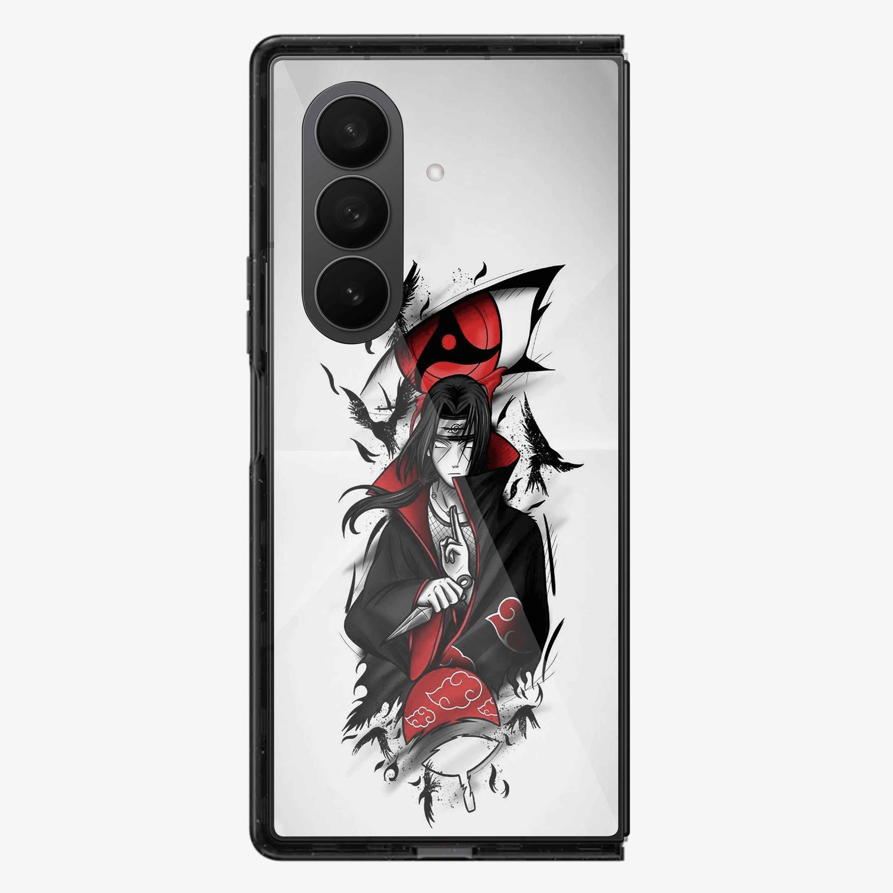 Itachi Sharingan Phone Samsung Z Fold Phone Case