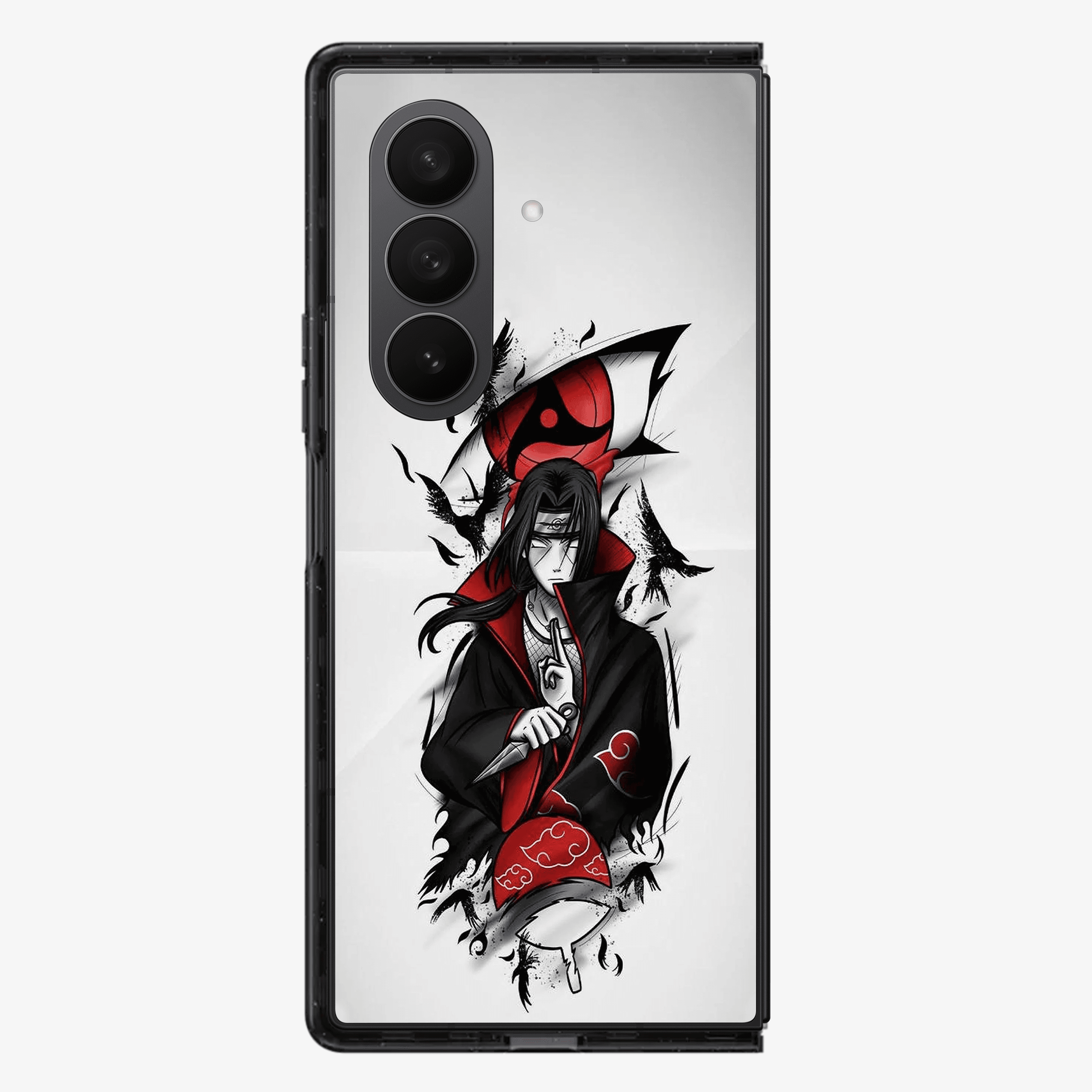 Itachi Sharingan Phone Samsung Z Fold Phone Case