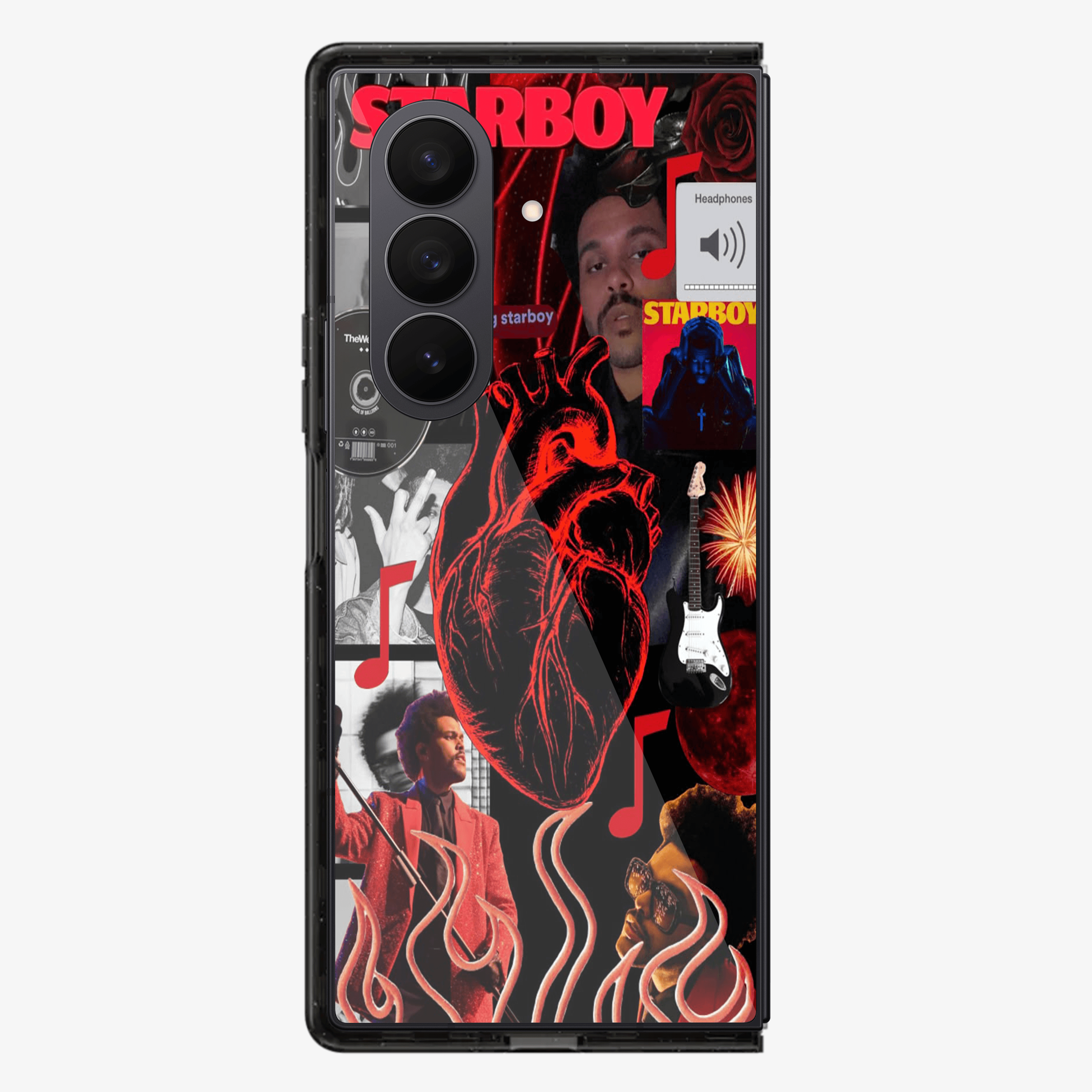 Starboy - The Weeknd  | Two Samsung Z Fold Phone Case