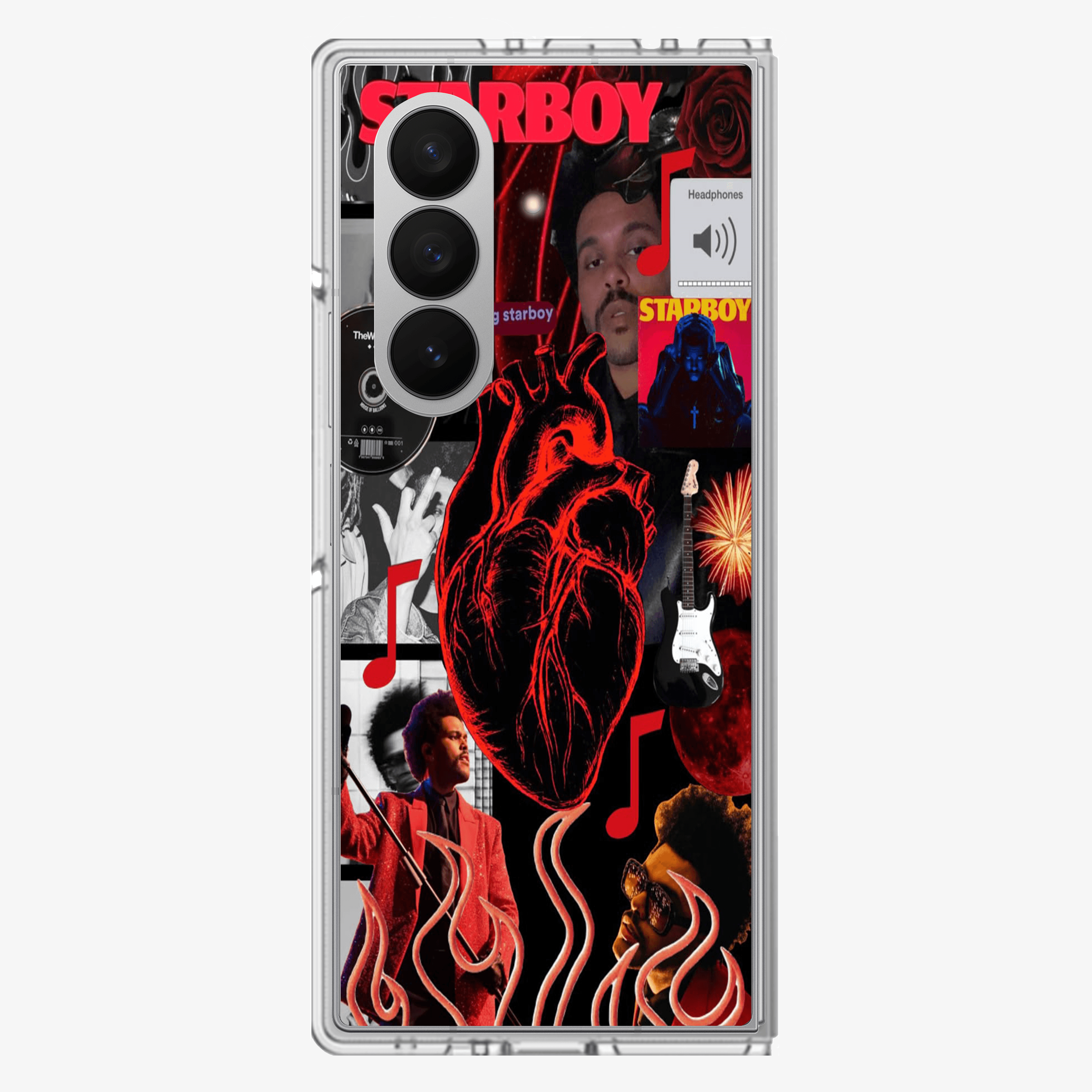 Starboy - The Weeknd  | Two Samsung Z Fold Phone Case