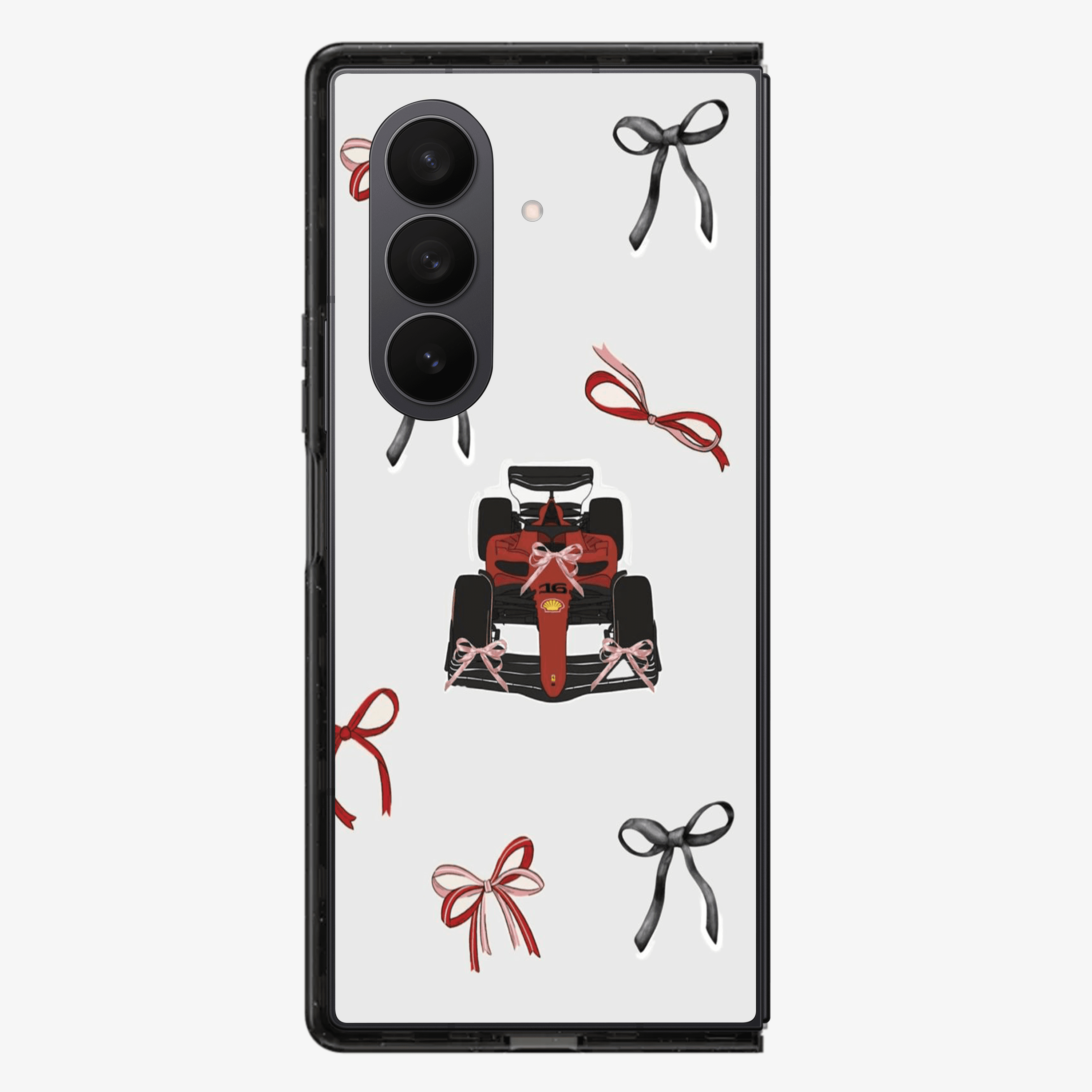 F1 X Bow  Samsung Z Fold Phone Case