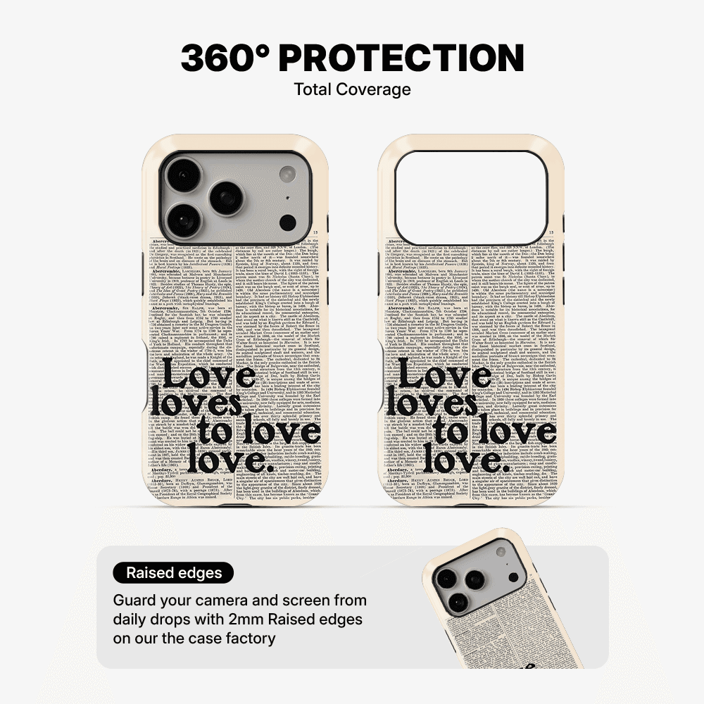 Love Loves to Love Phone Case
