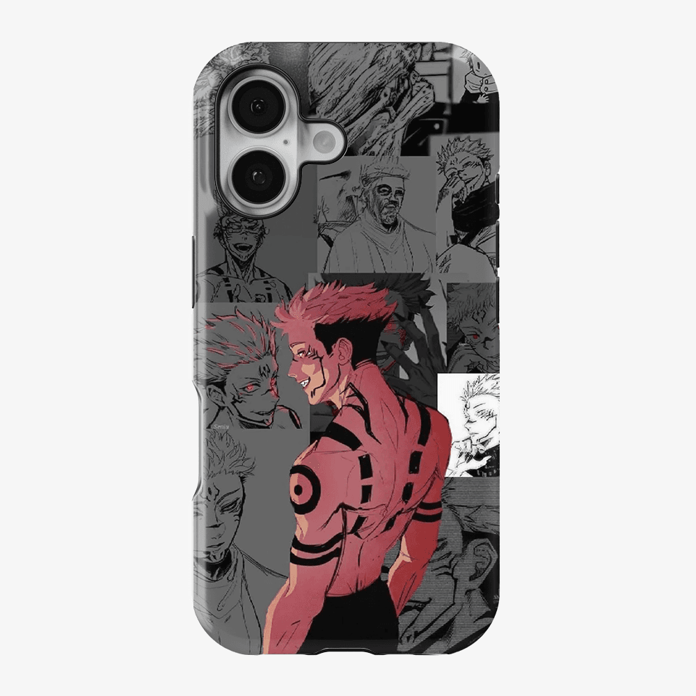 Sukuna Silhouette Phone Case