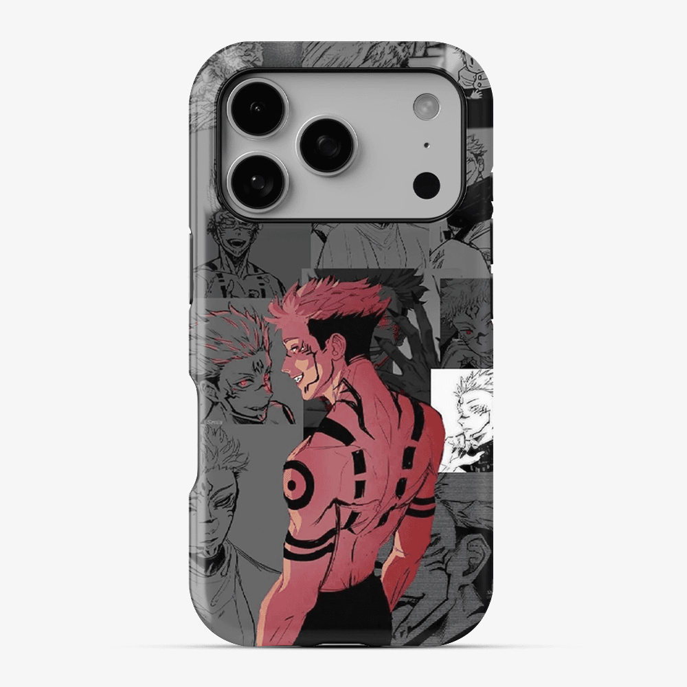 Sukuna Silhouette Phone Case