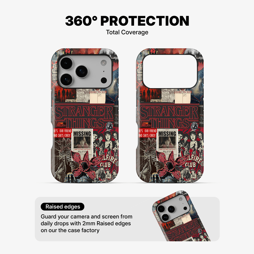 Stranger Things Missing Phone Case