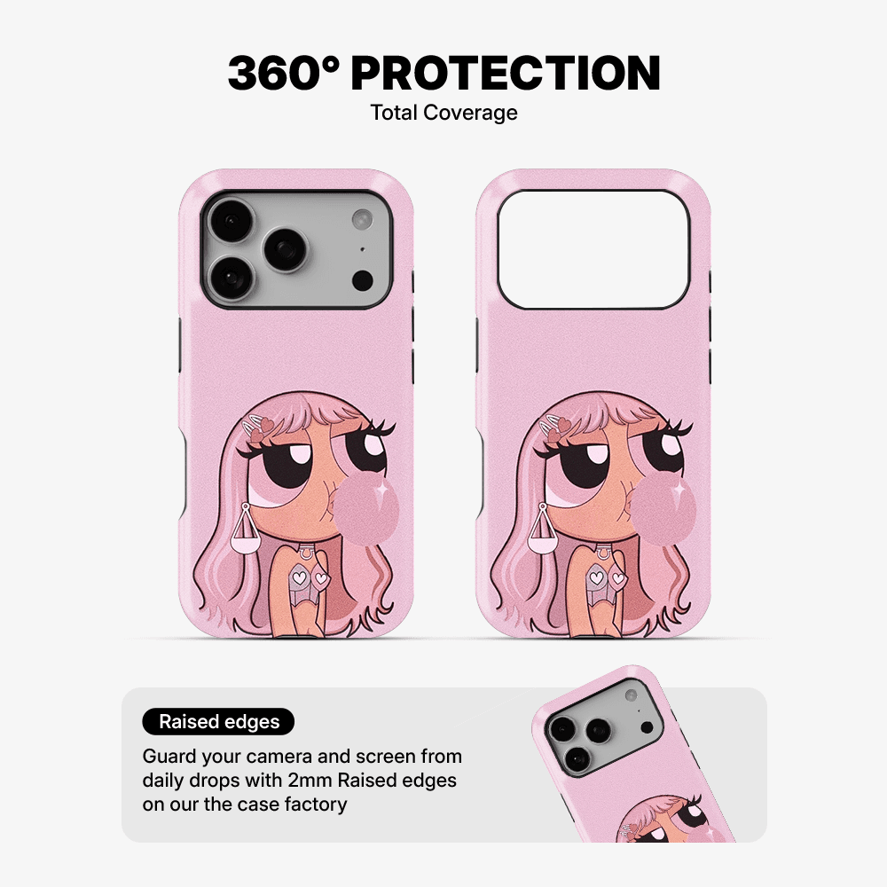 Bubbles Baddie | Three Phone Case