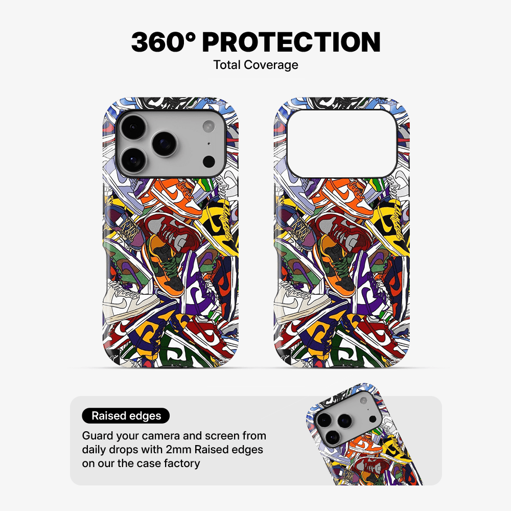 Multiple Sneakers Phone Case