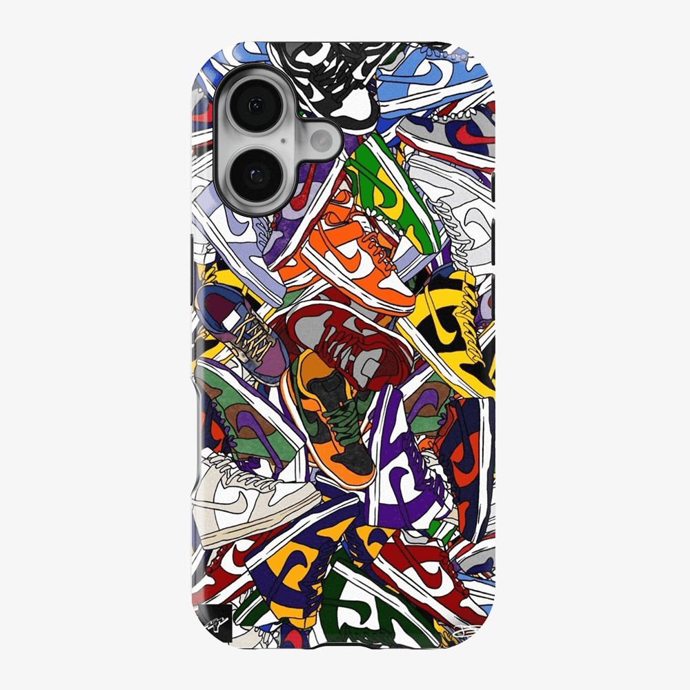 Multiple Sneakers Phone Case