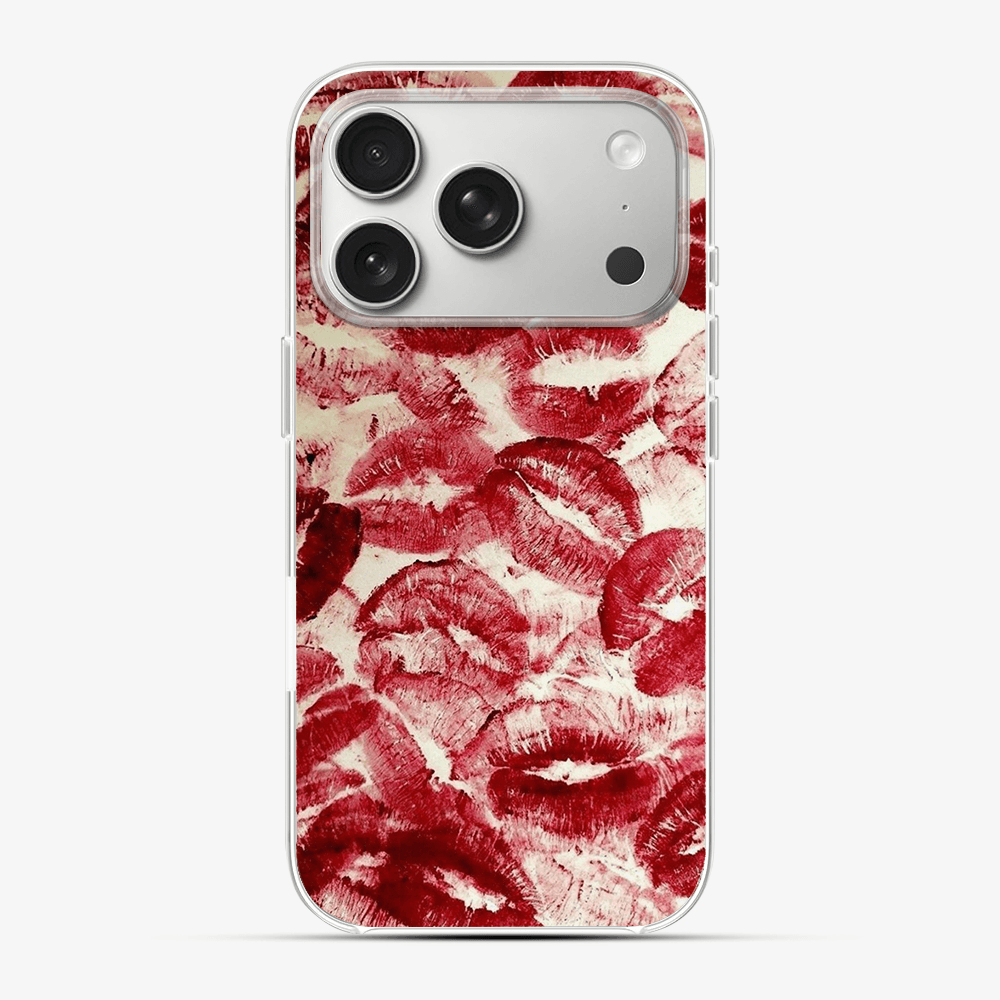 Red Lips Pattern Phone Case