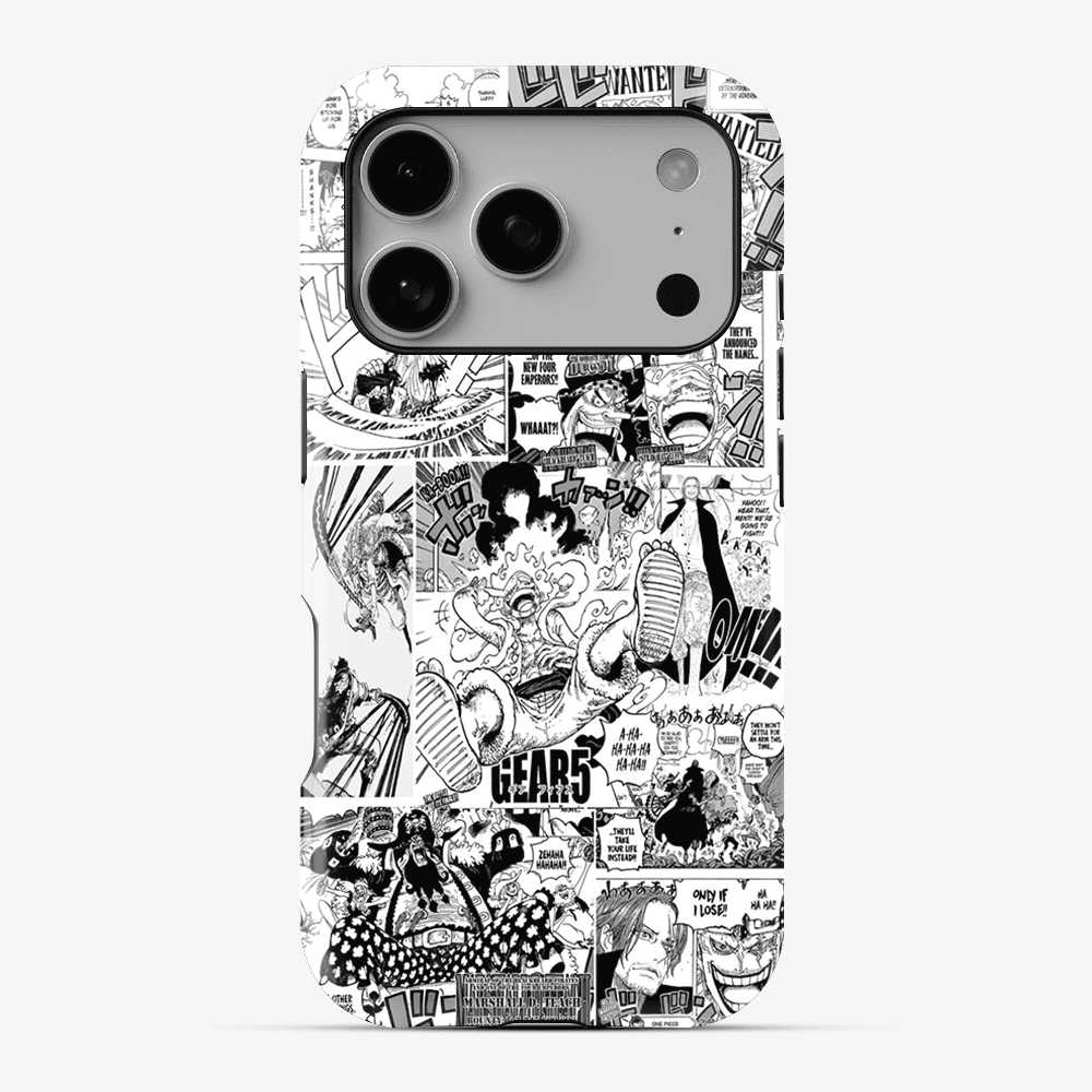 Luffy Newspaper Anime Phone Case