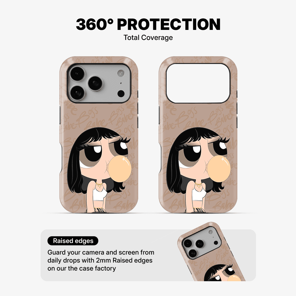 Bubbles Baddie Phone Case | Two