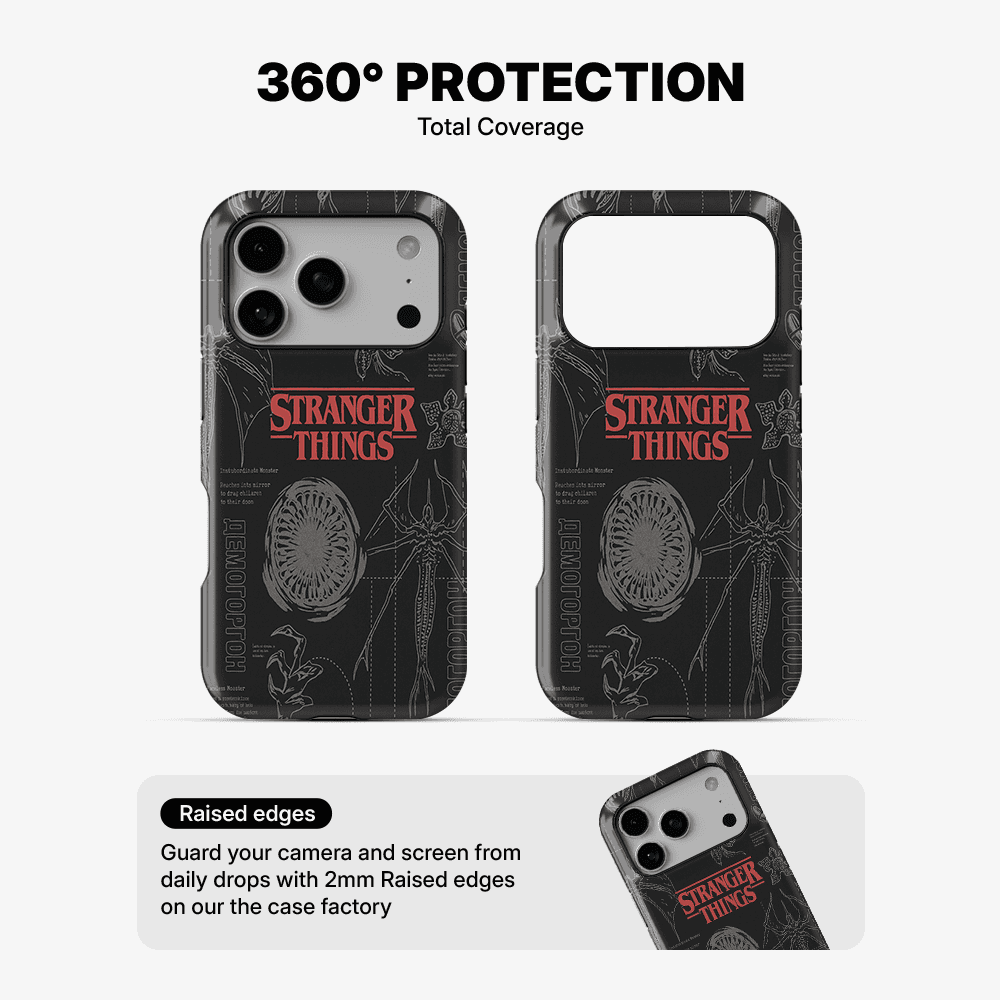 Instubordinate Monster Stranger Things Phone Case