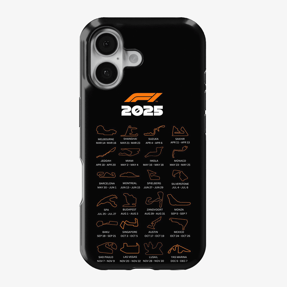 F1 Circuits Phone Case