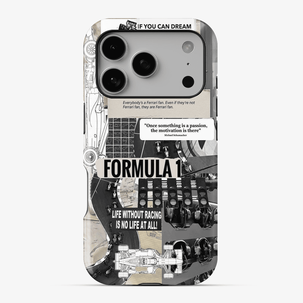 Formula 1 Sticker Phone Case