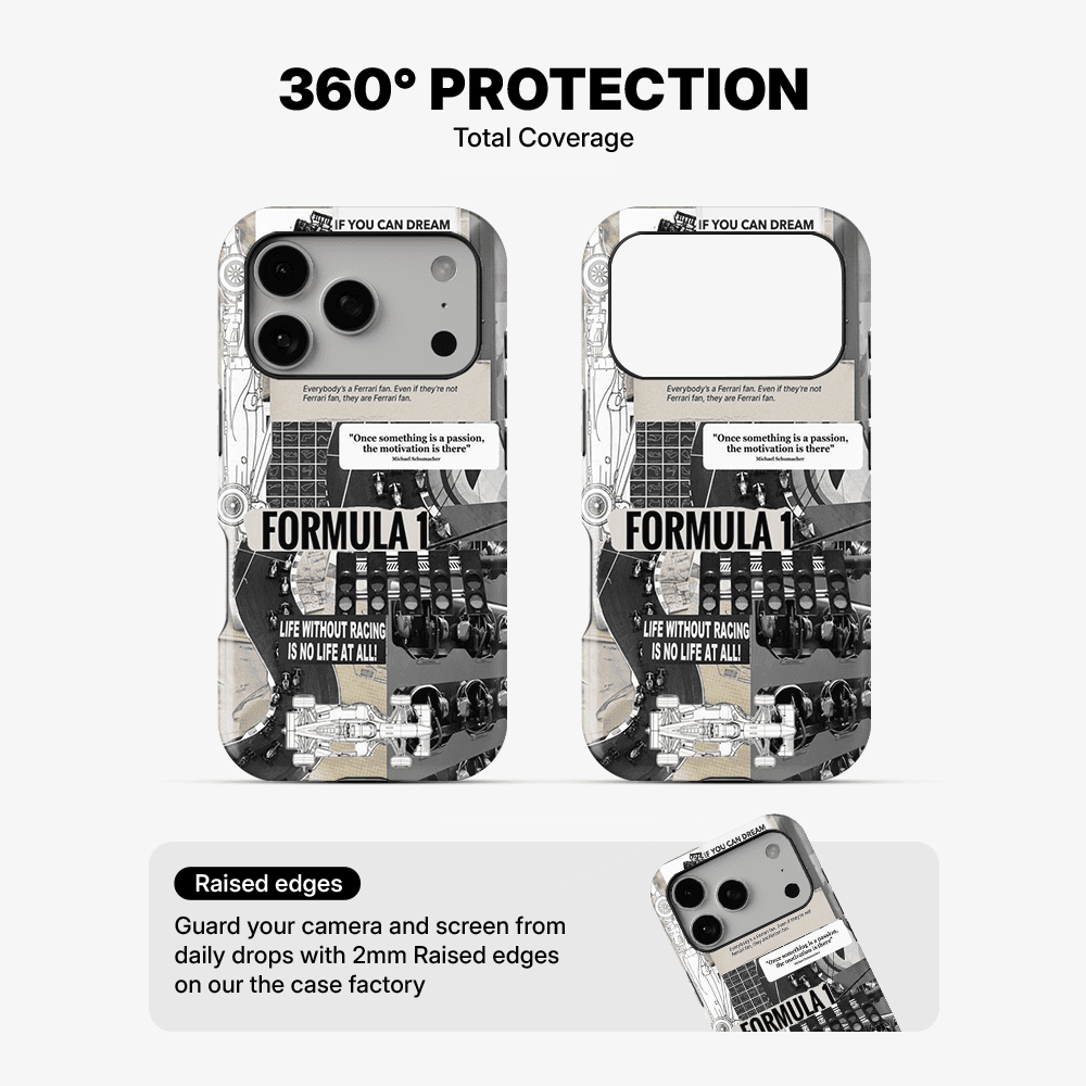 Formula 1 Sticker Phone Case