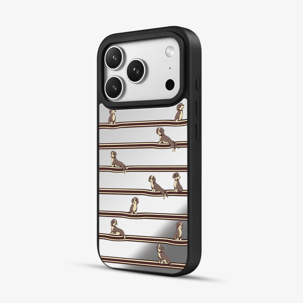 On Hold Mirror Phone Case